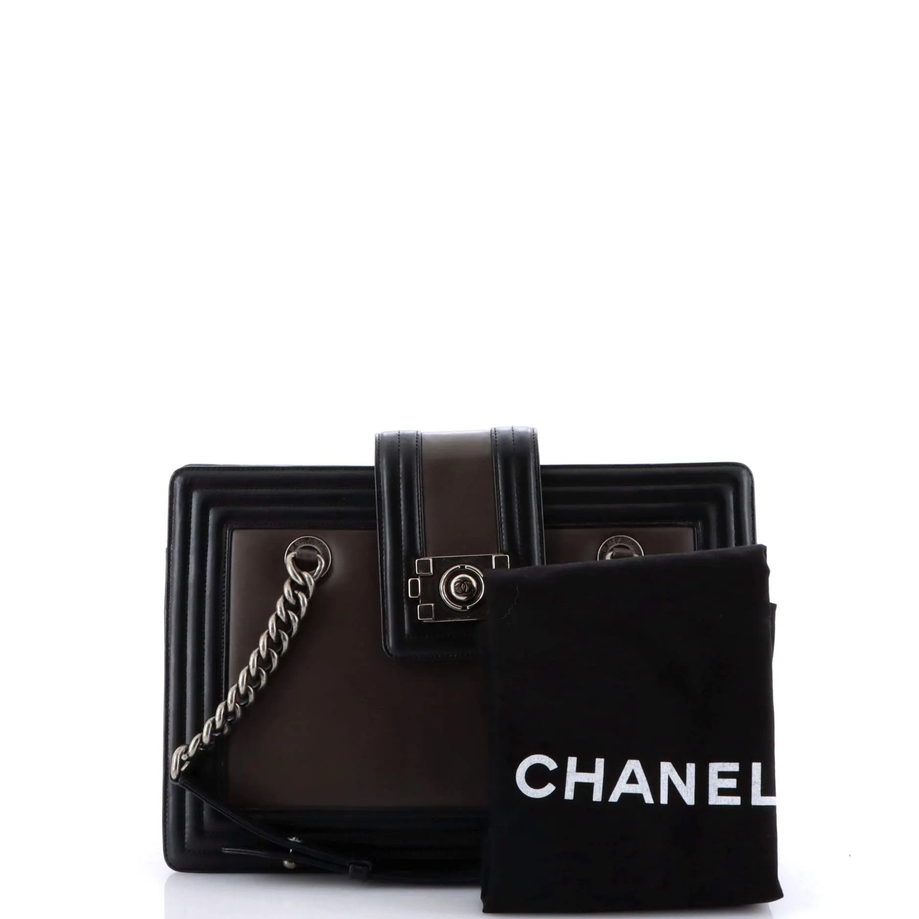 Chanel Boy Tote Glazed Calfskin Small