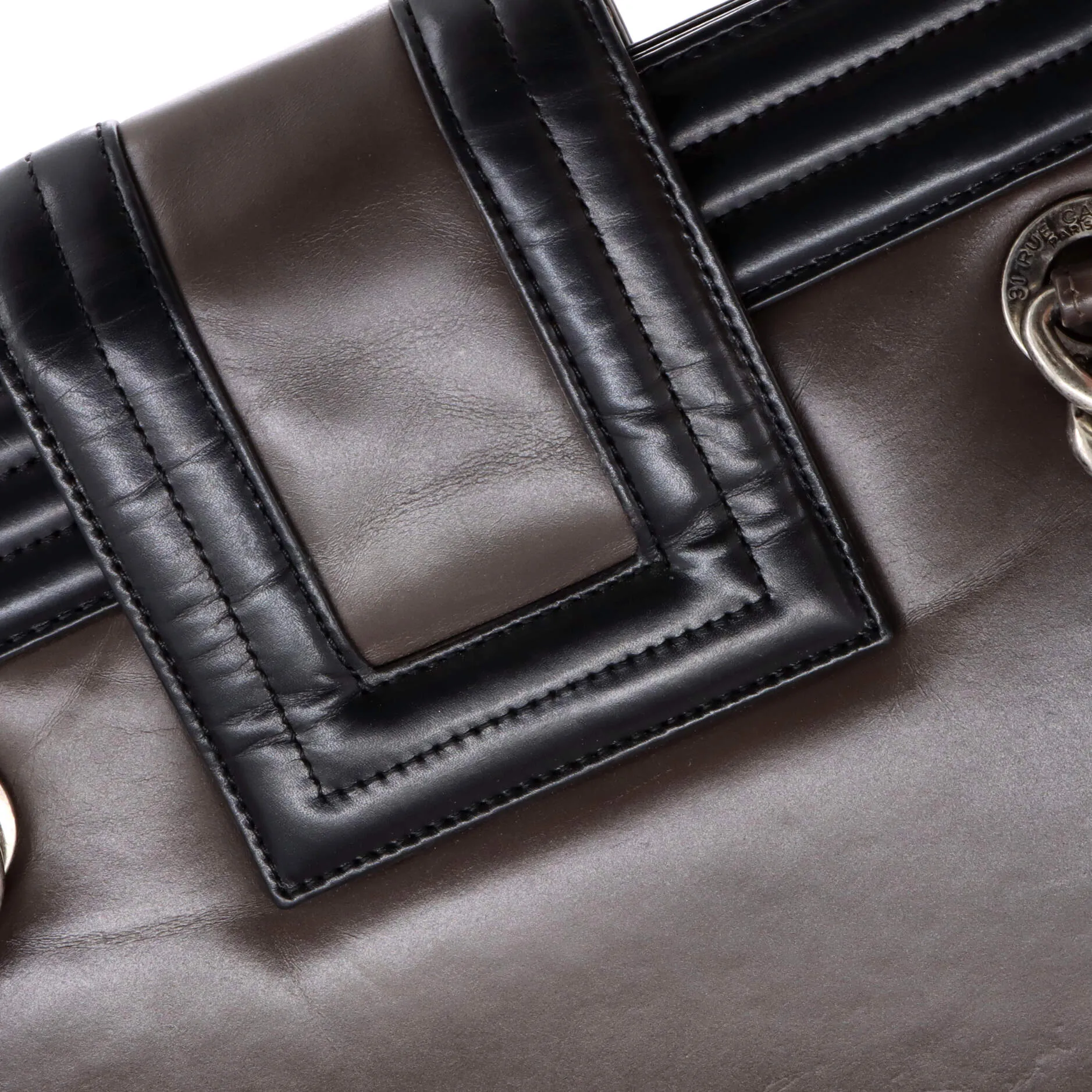 Chanel Boy Tote Glazed Calfskin Small