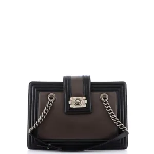 Chanel Boy Tote Glazed Calfskin Small