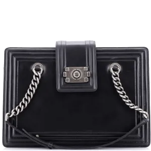 Chanel Boy Tote Glazed Calfskin Small