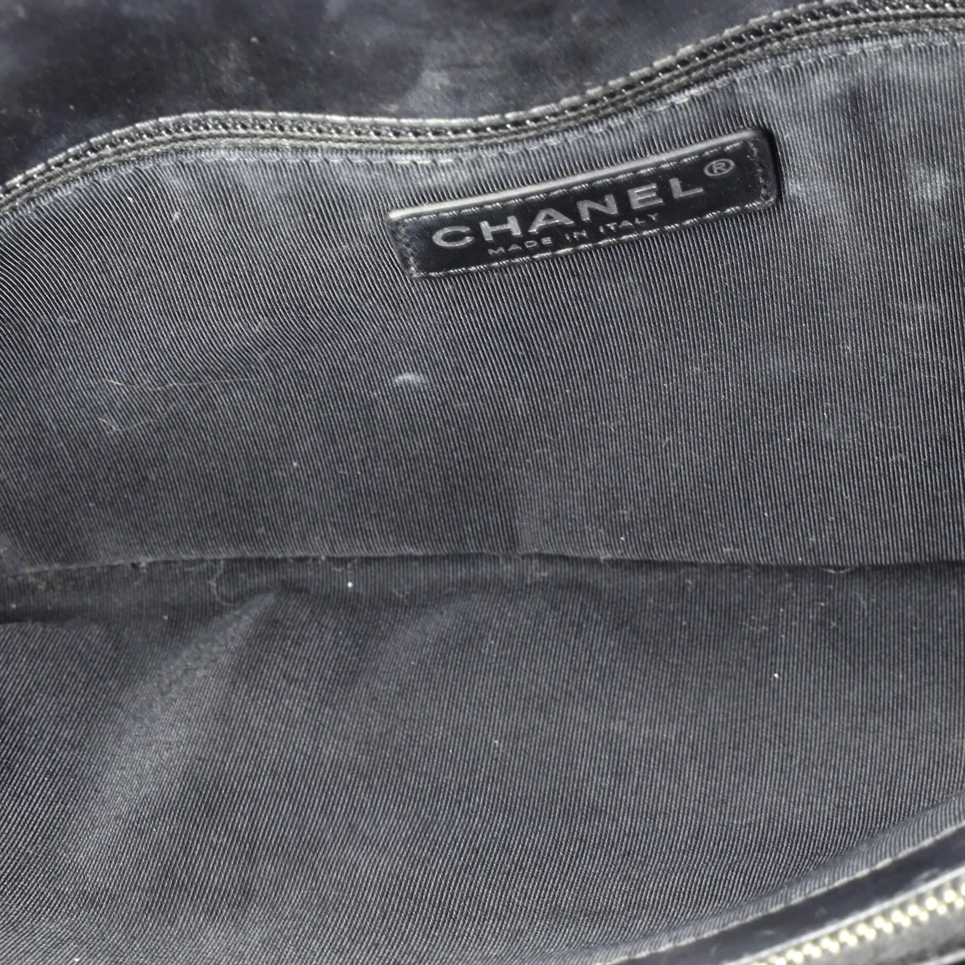 Chanel Boy Tote Glazed Calfskin Small