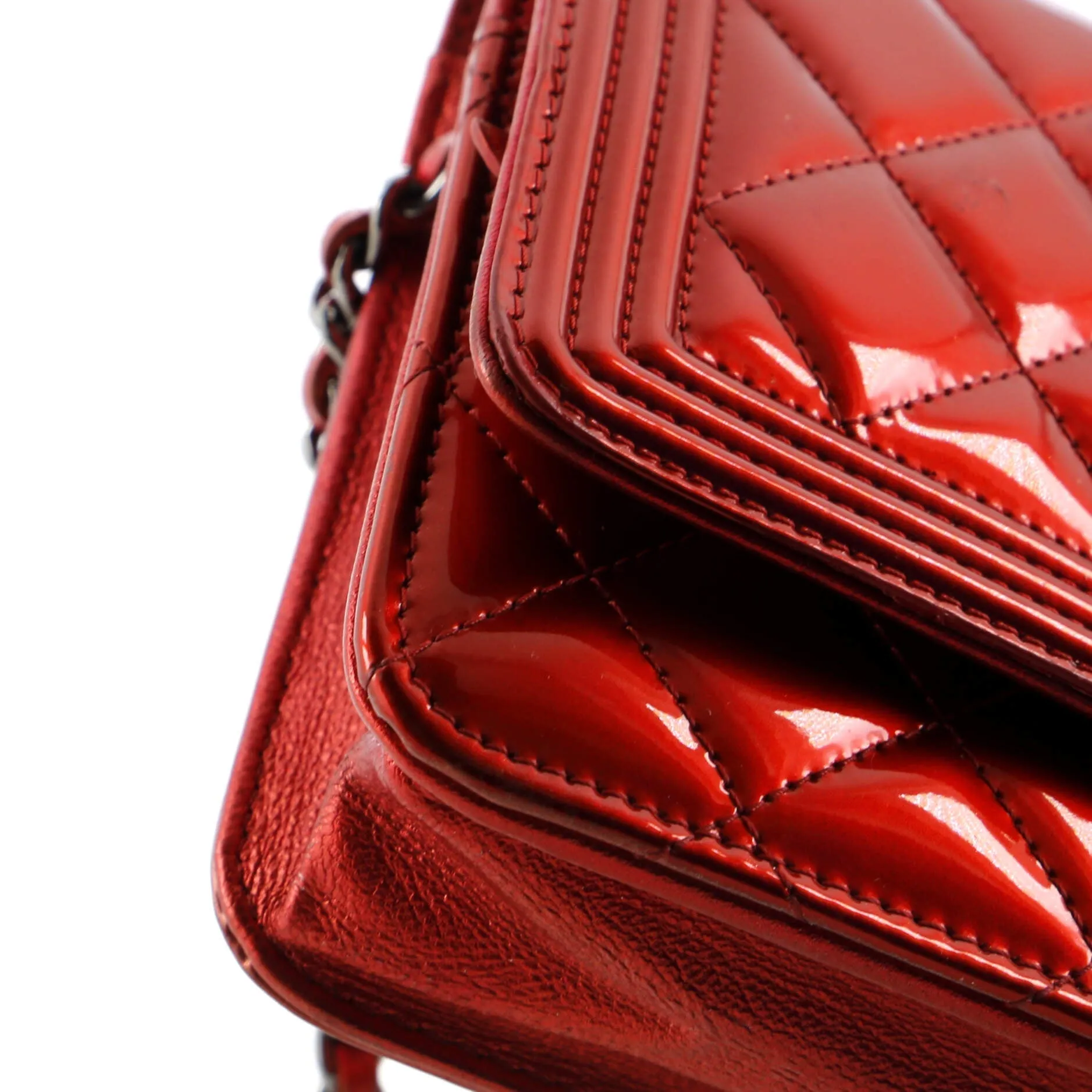 Chanel Boy Wallet On Chain Quilted