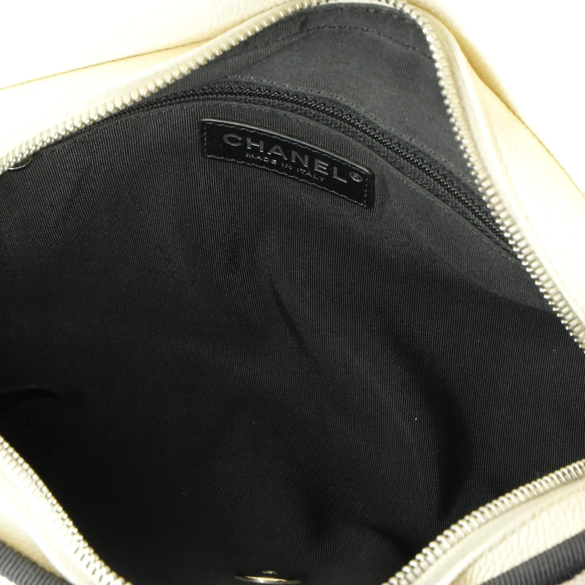 Chanel Cc Top Handle Flap Bag Quilted