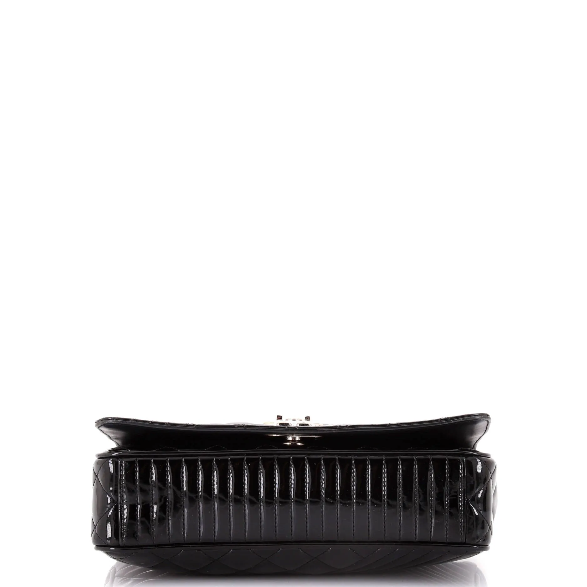 Chanel Coco Boy Flap Bag Quilted Patent