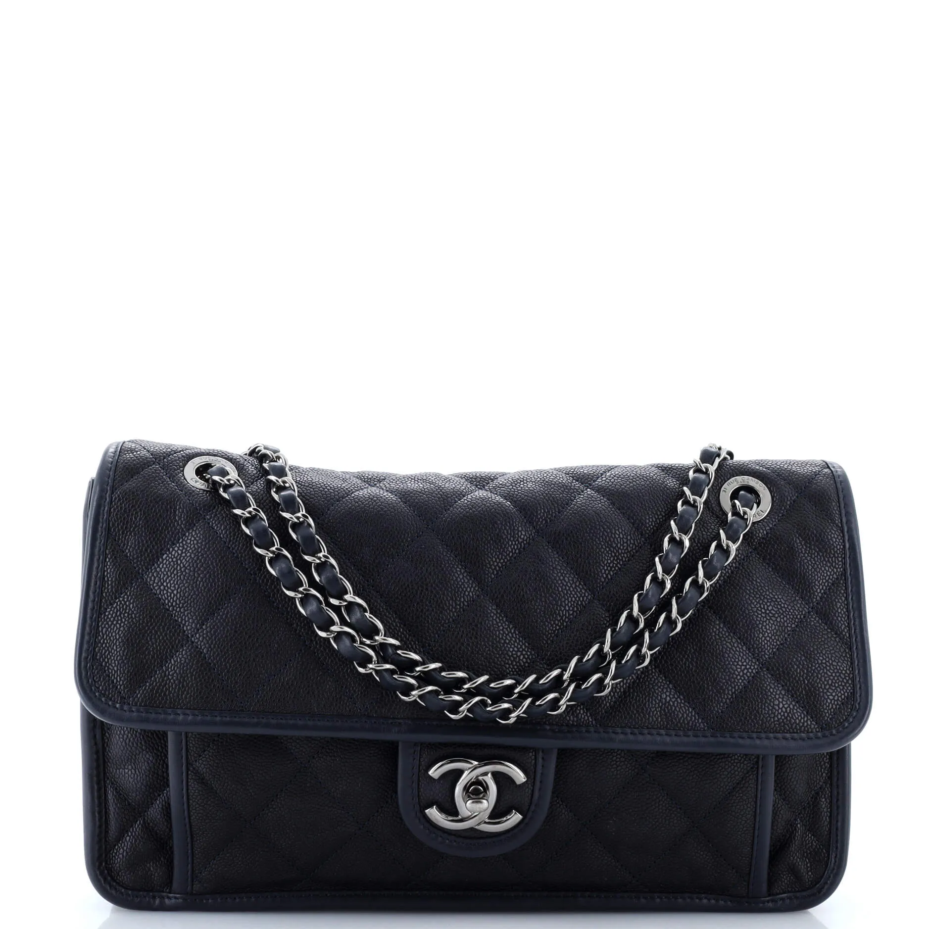 Chanel French Riviera Flap Bag Quilted