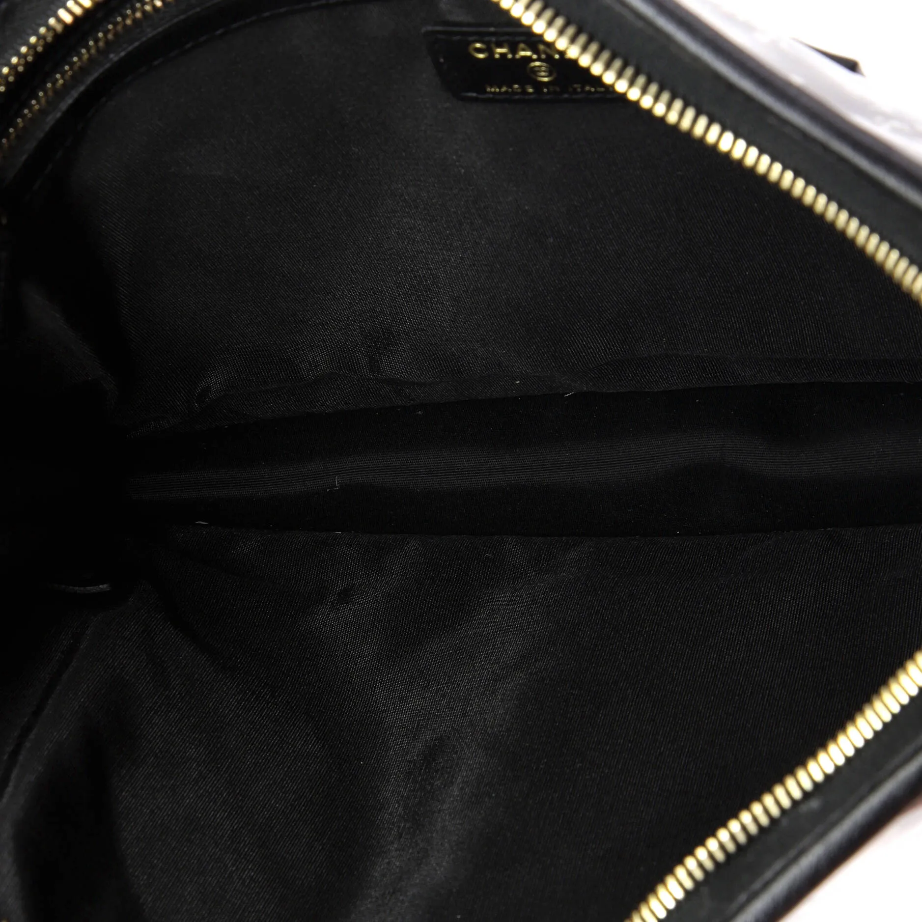 Chanel Logo Wristlet Clutch Pvc Over