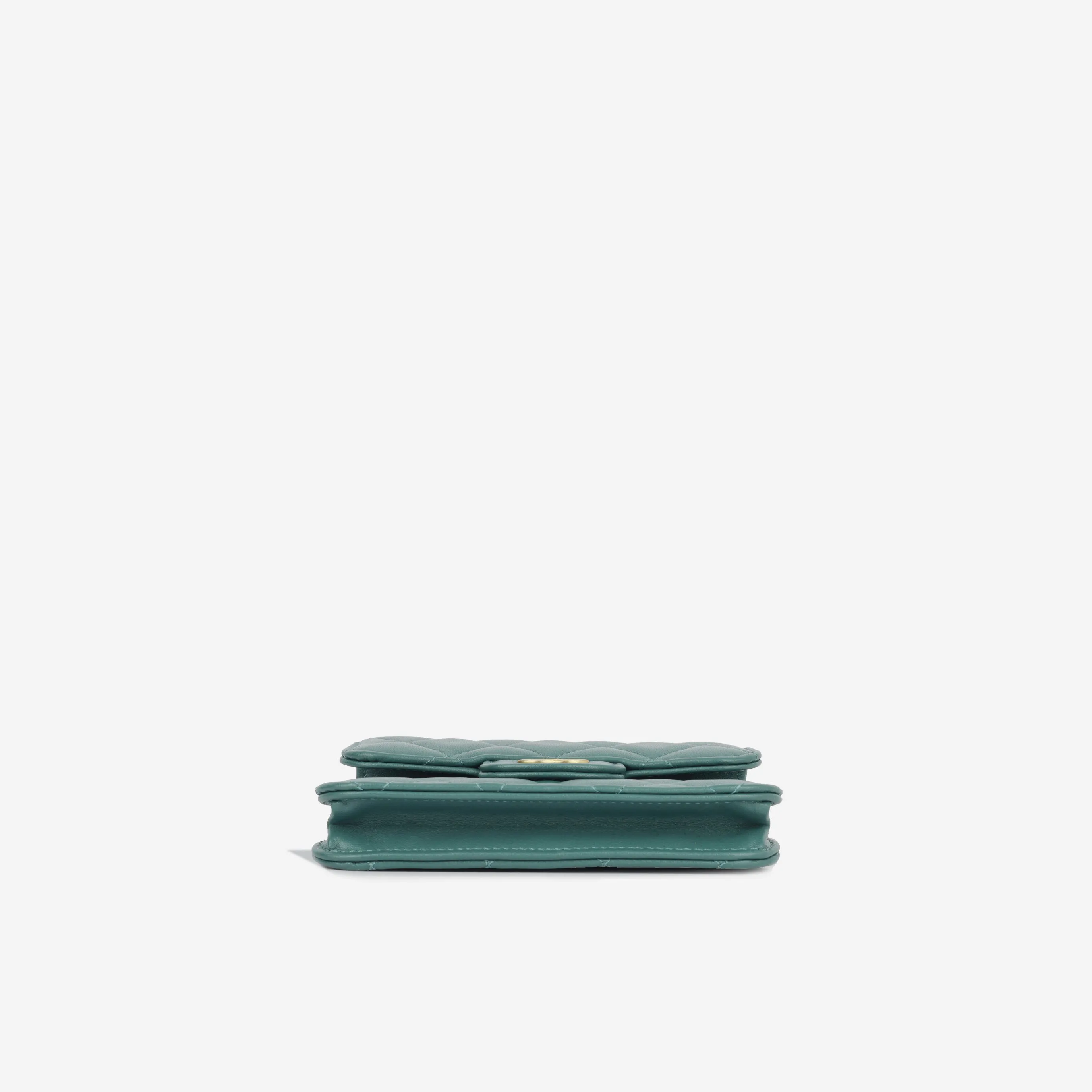 Chanel Micro Top Handle - Dark Teal