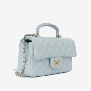 Chanel Mini Flap Bag With Top Handle