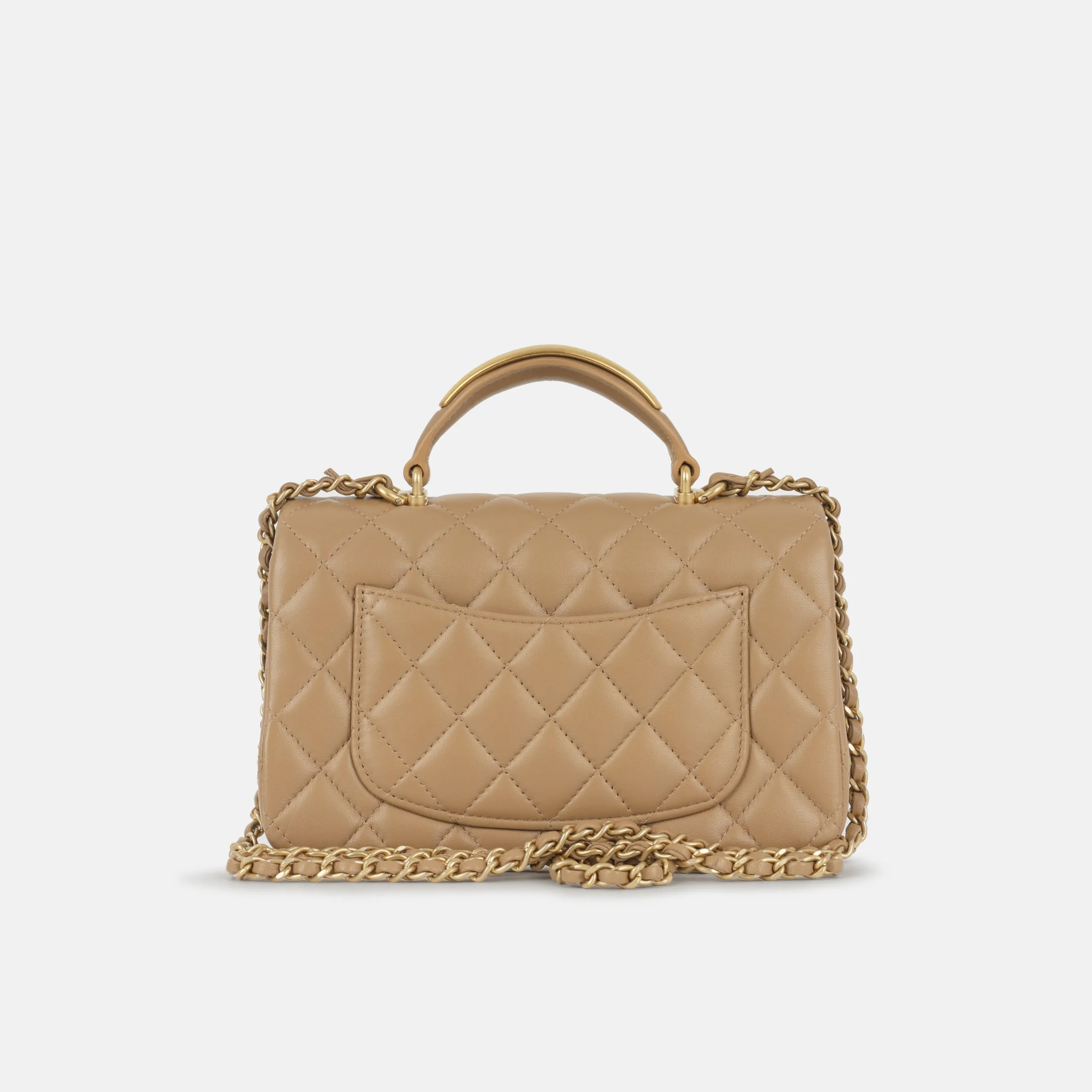 Chanel Mini Rectangular Plaque Top Handle