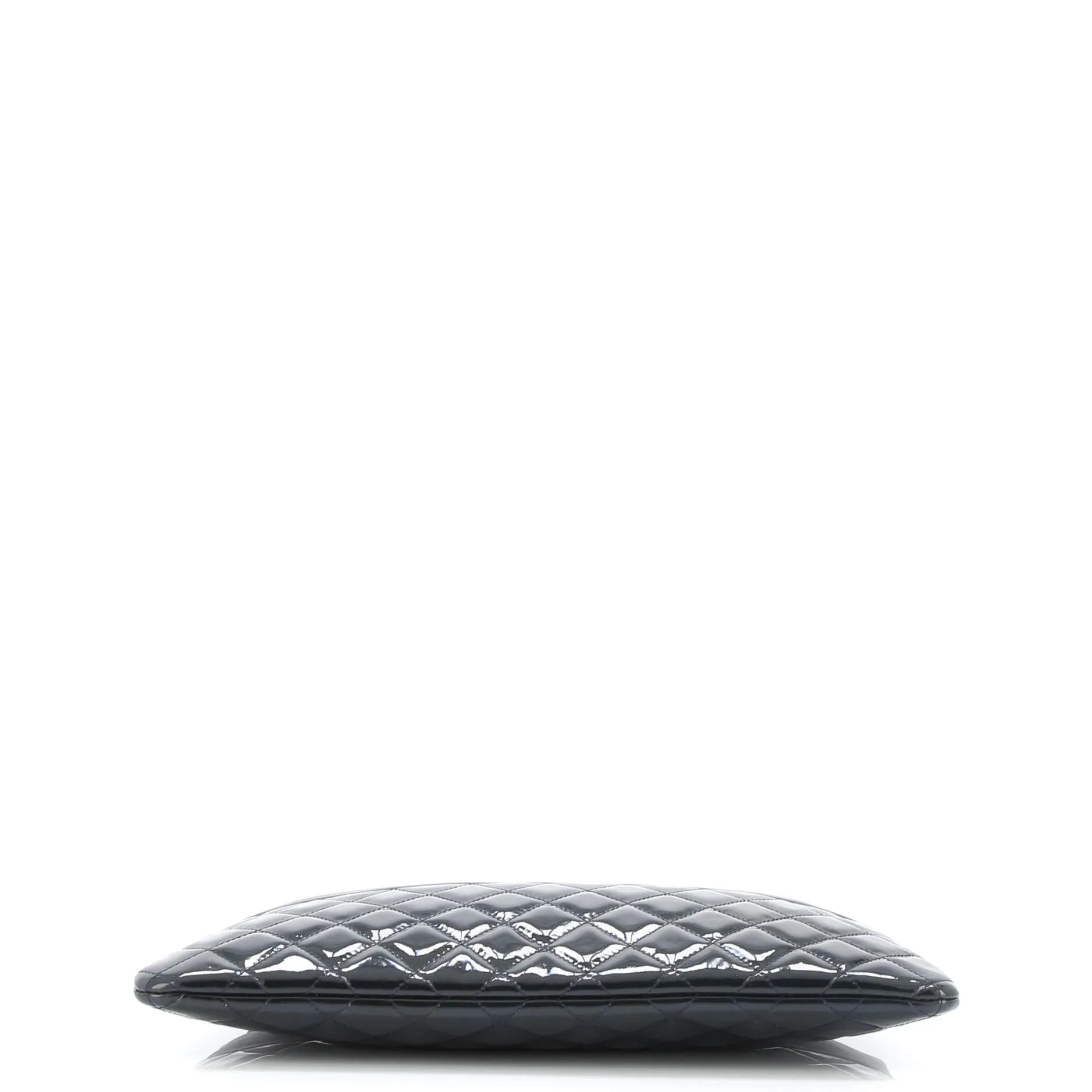 Chanel O Case Clutch Lambskin And