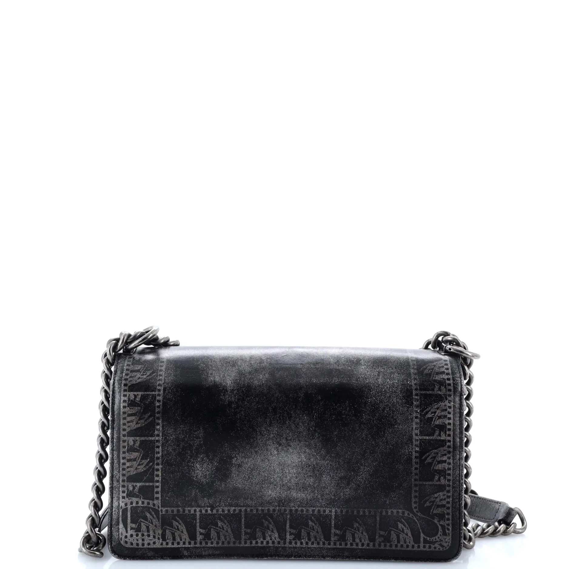 Chanel Reverso Boy Flap Bag Printed