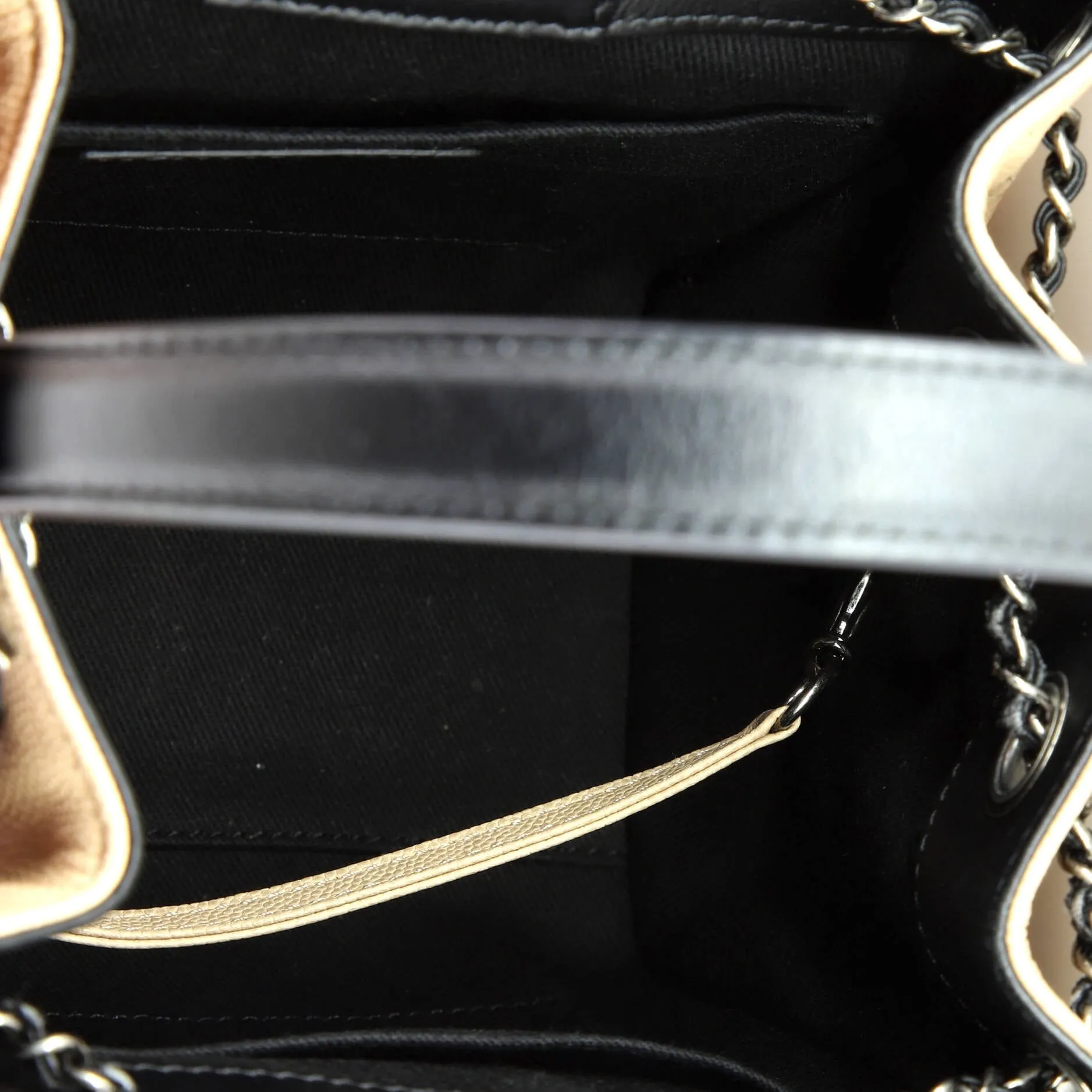Chanel Top Handle Cc Drawstring Bucket