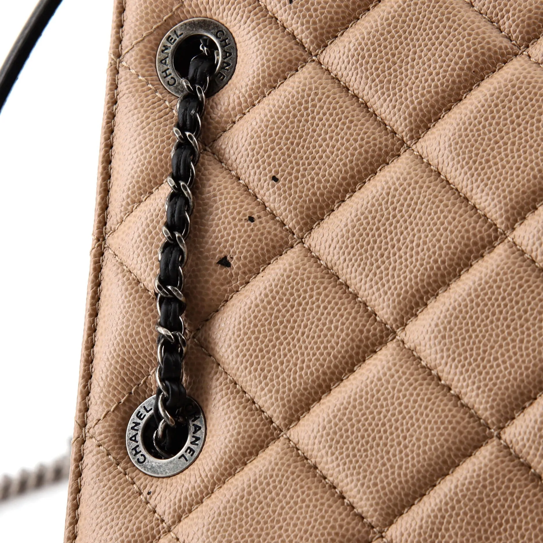 Chanel Top Handle Cc Drawstring Bucket