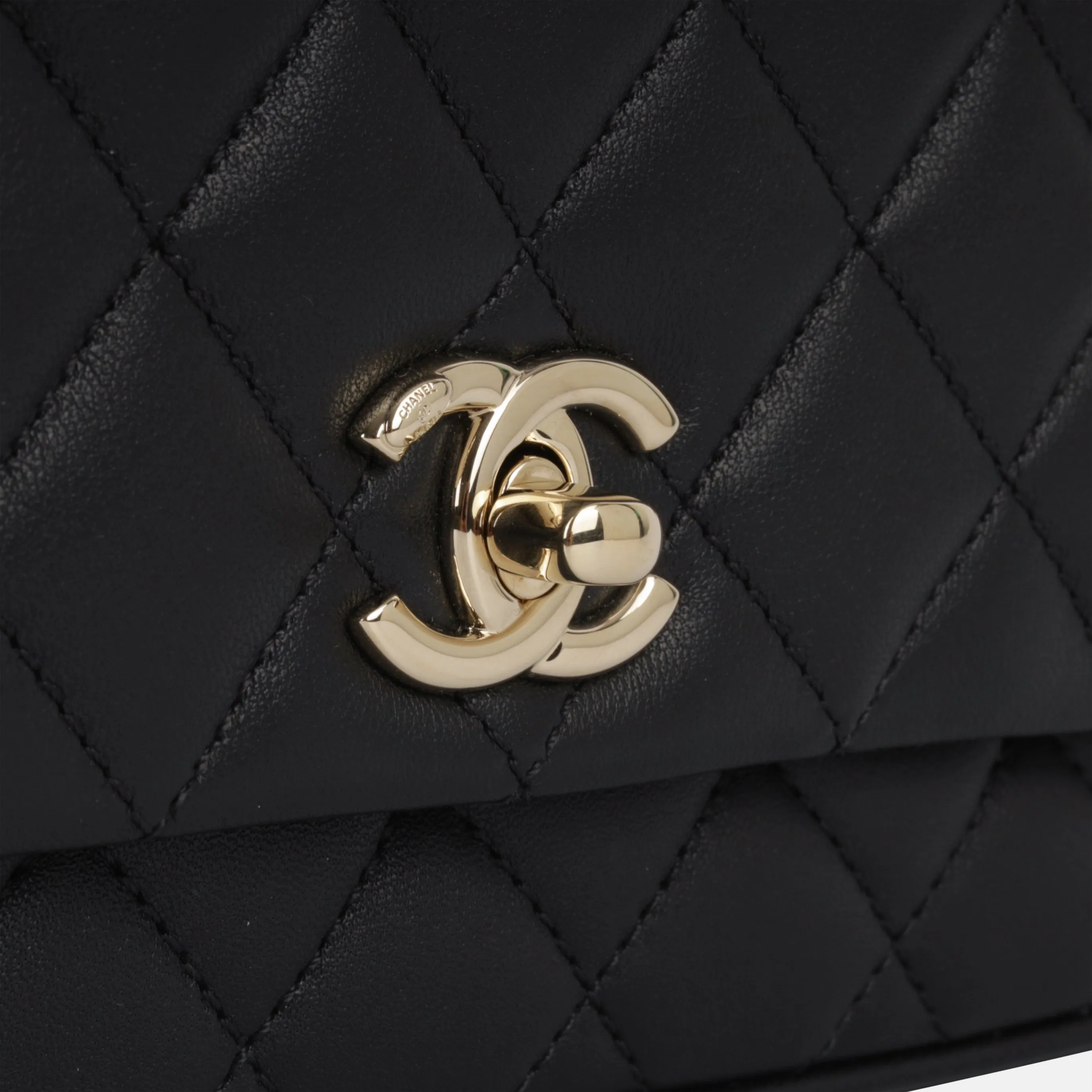 Chanel Top Handle Flap Bag