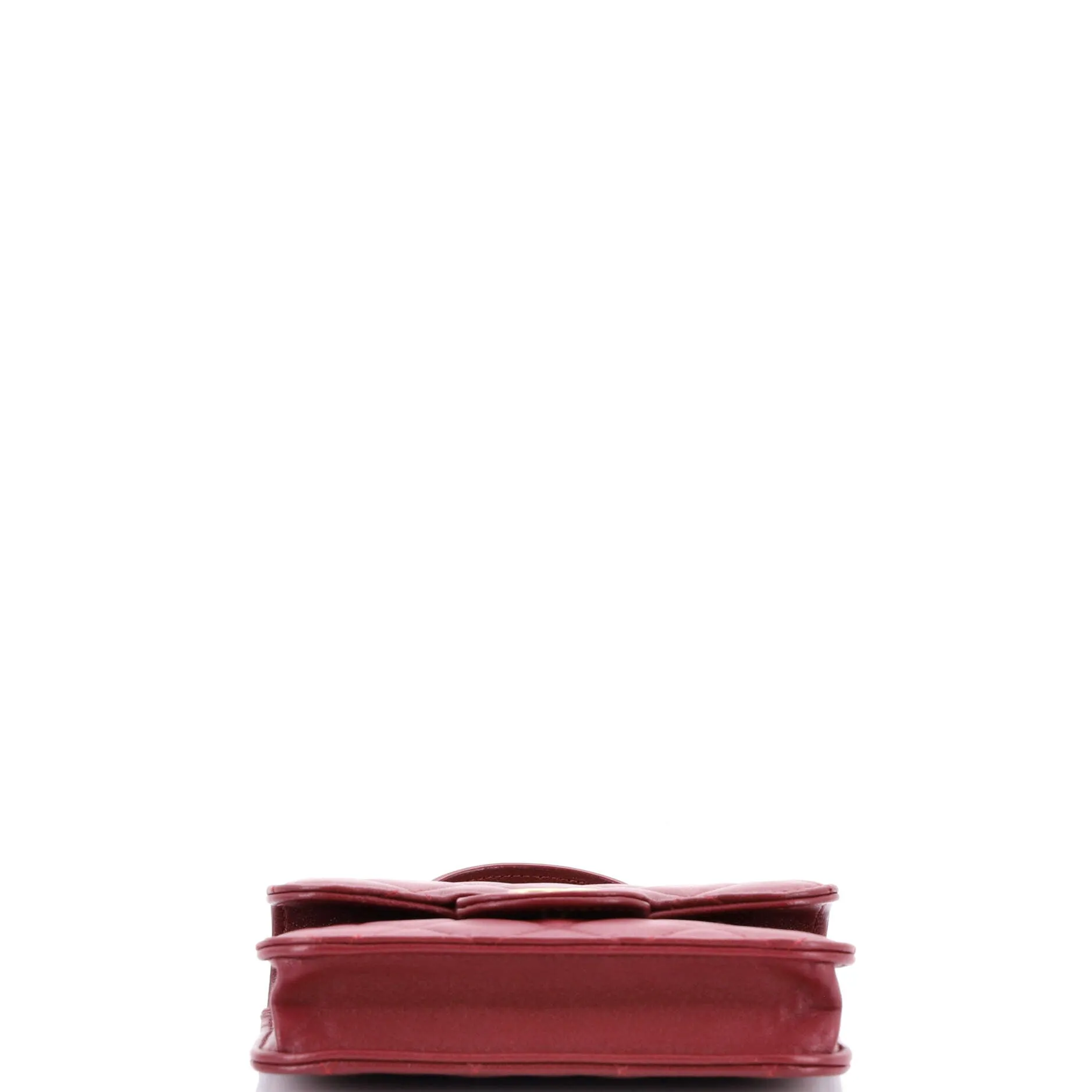 Chanel Top Handle Flap Coin Purse With