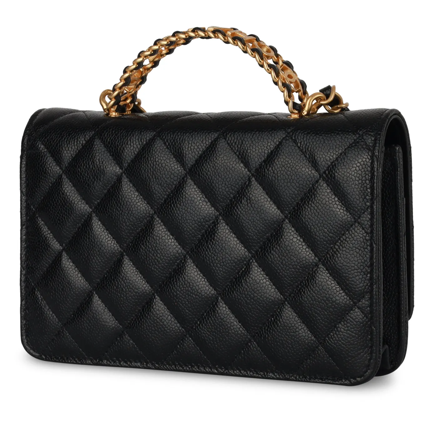 Chanel Top Handle Wallet on Chain