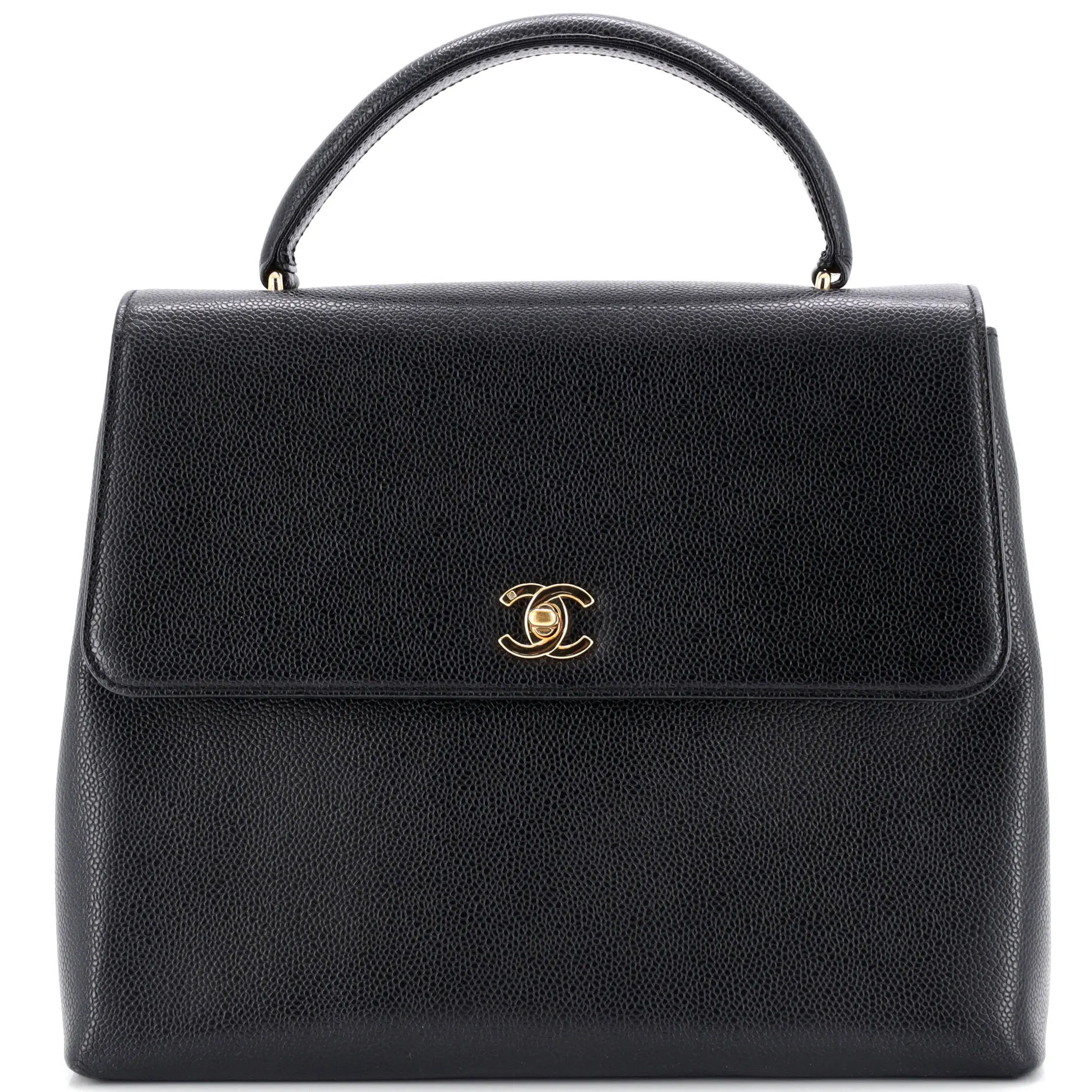 Chanel Vintage Classic Top Handle Flap