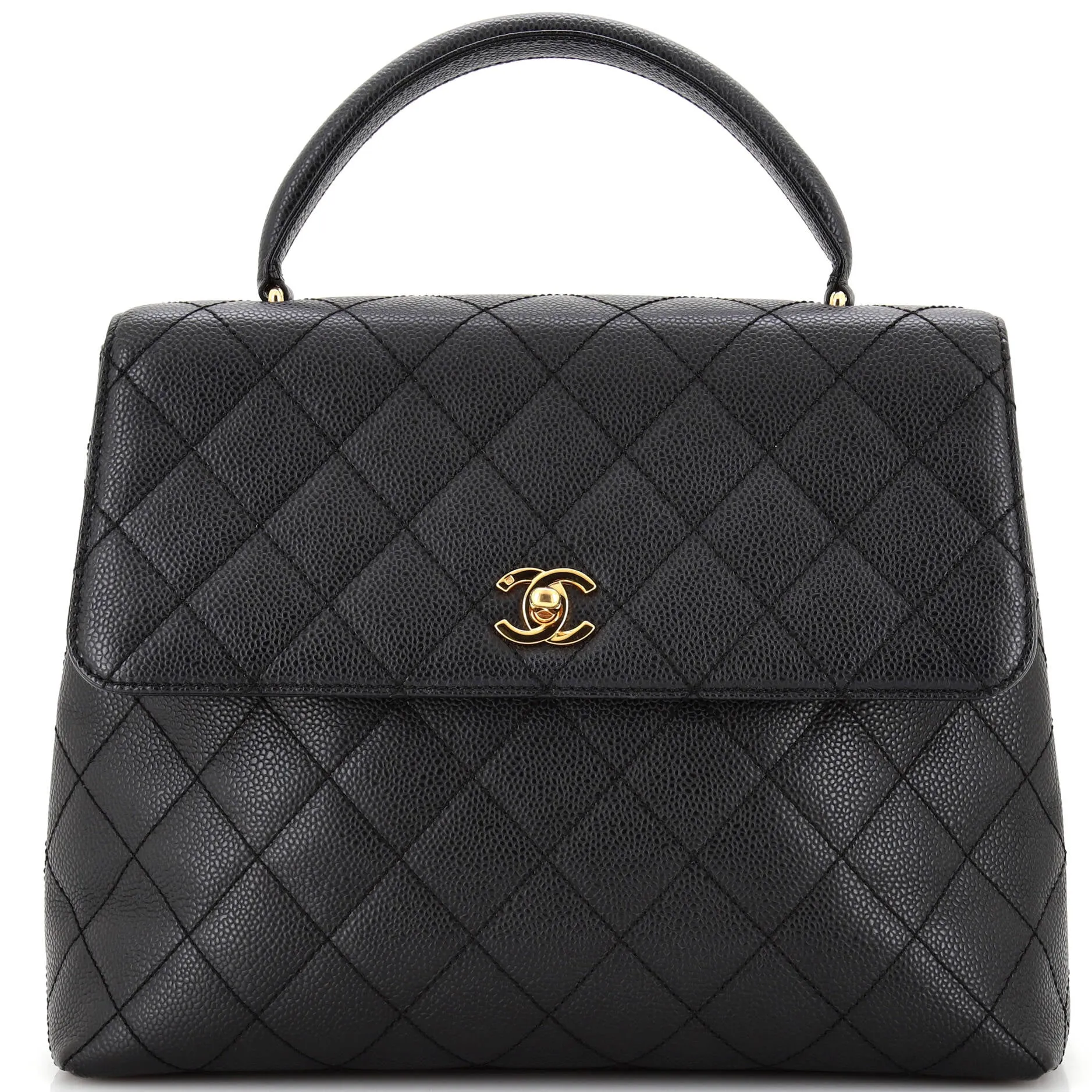 Chanel Vintage Classic Top Handle Flap