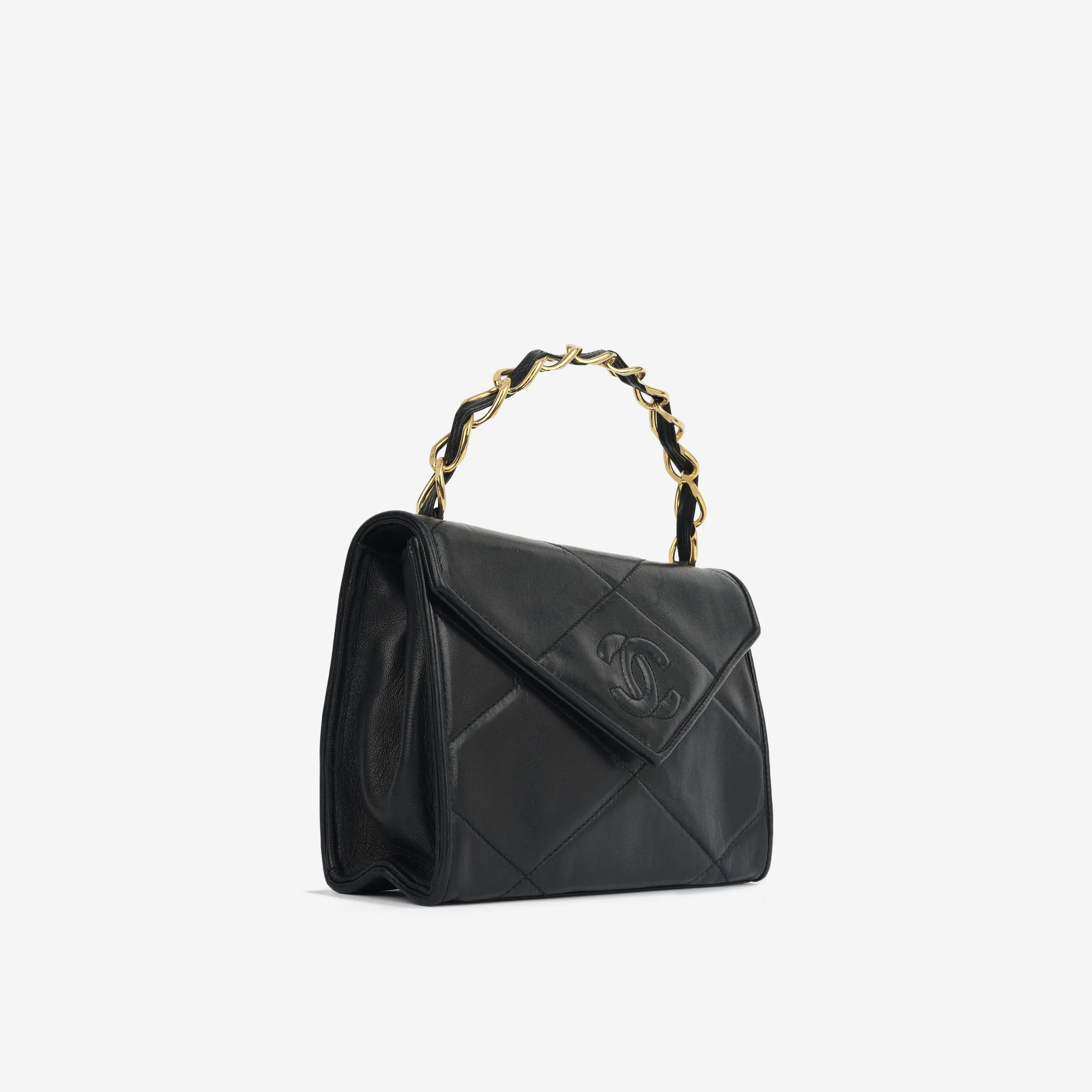 Chanel Vintage Envelope Top Handle