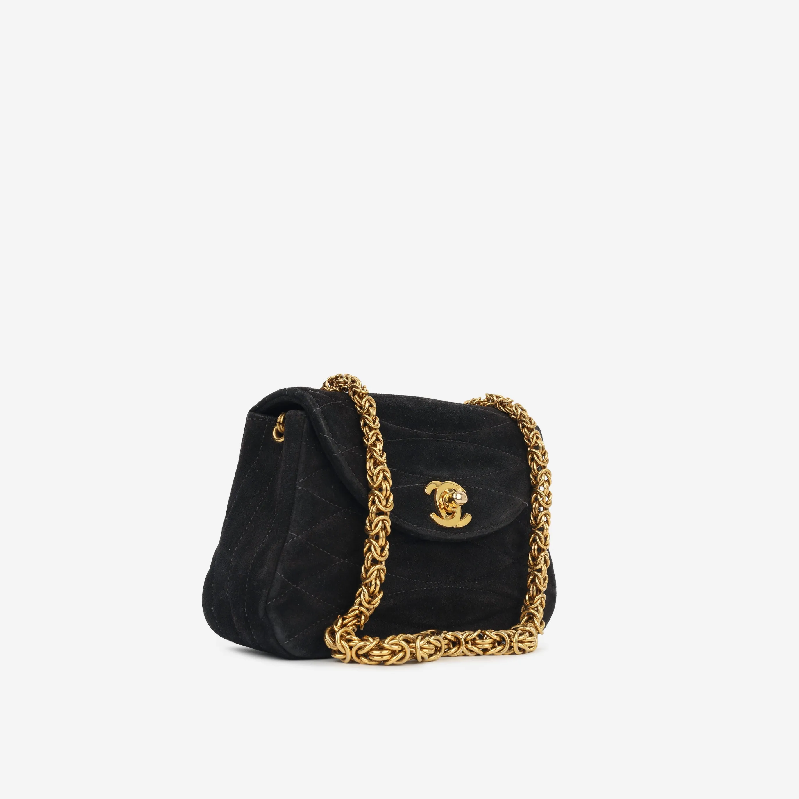 Chanel Vintage Micro Top Handle