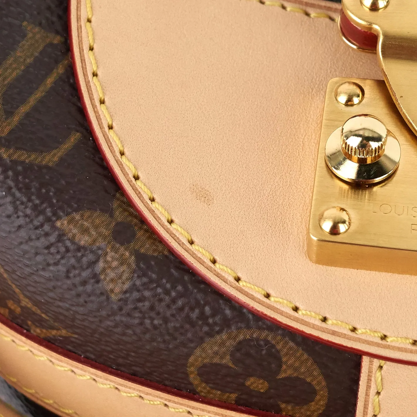 Duffle Monogram Canvas Bucket Bag