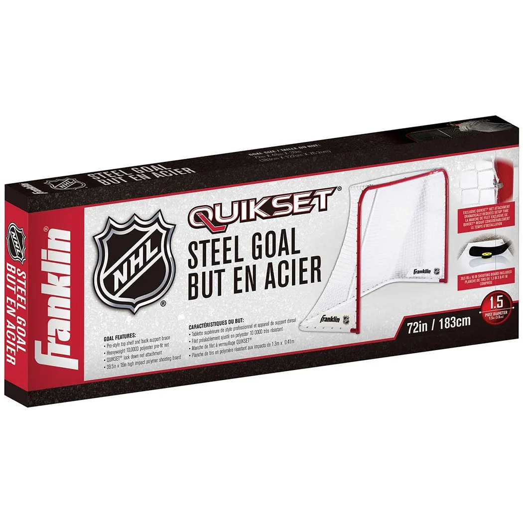 Franklin San Jose Sharks NHL Mini Hockey Goal, Stick & Ball Set