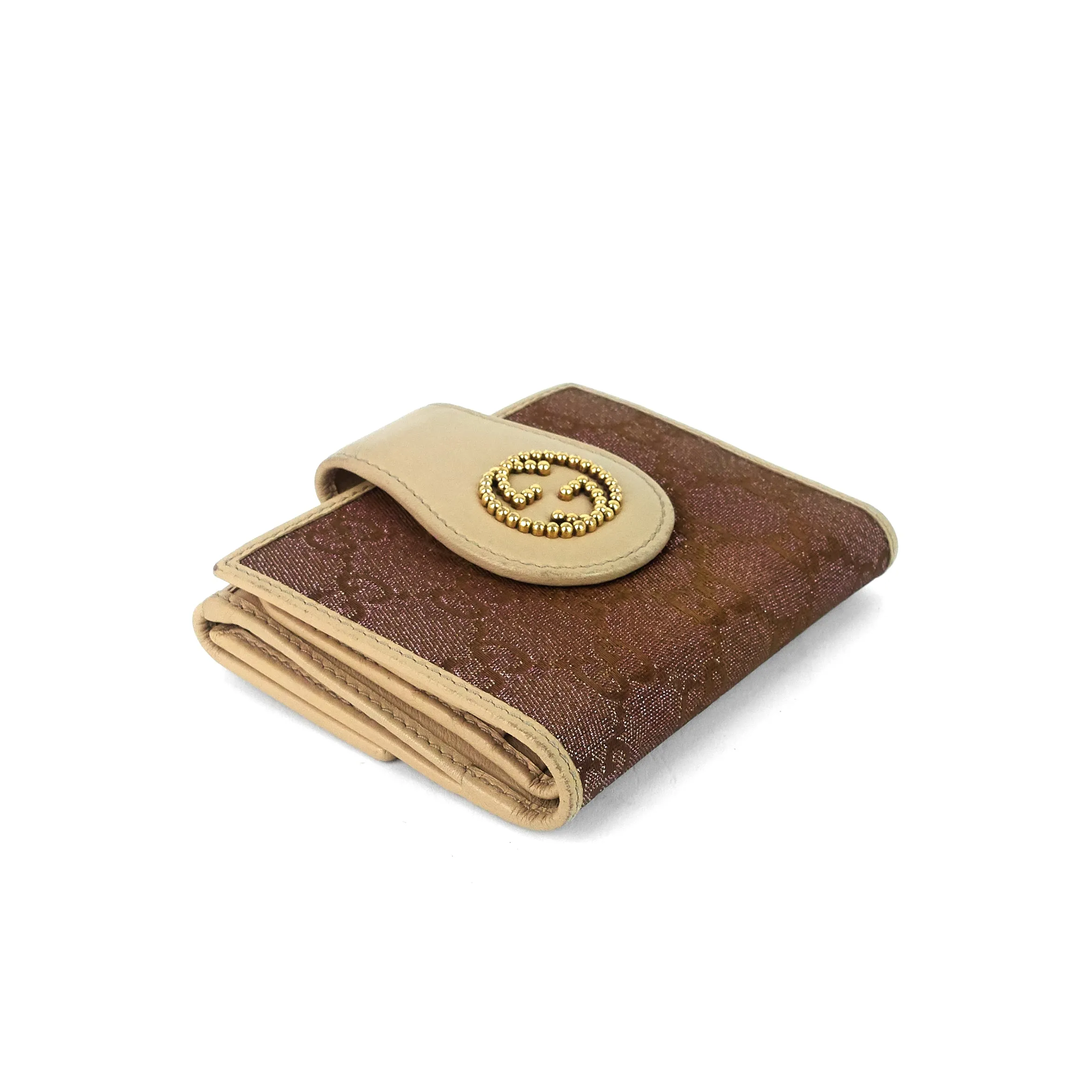 GG Canvas Compact Wallet