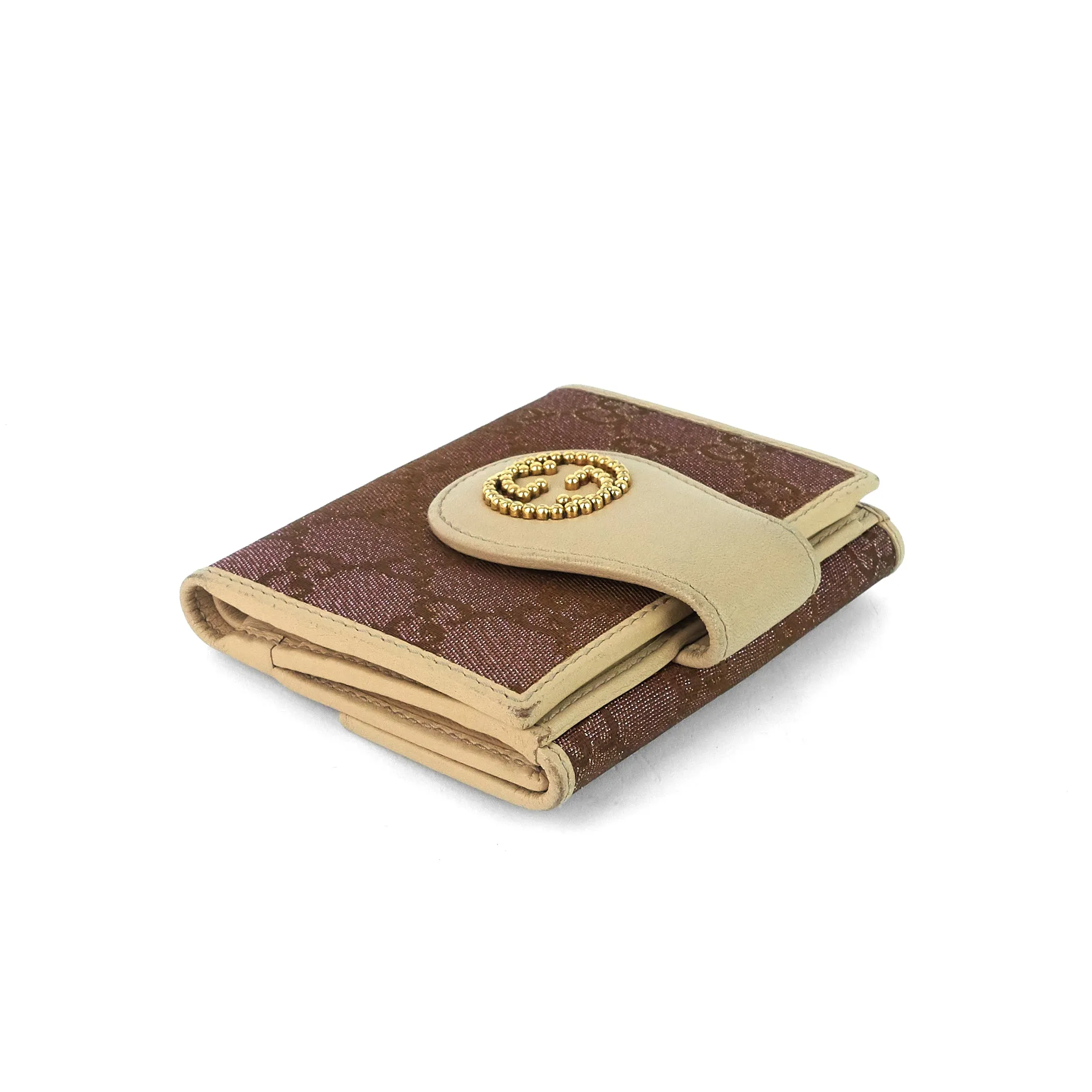 GG Canvas Compact Wallet