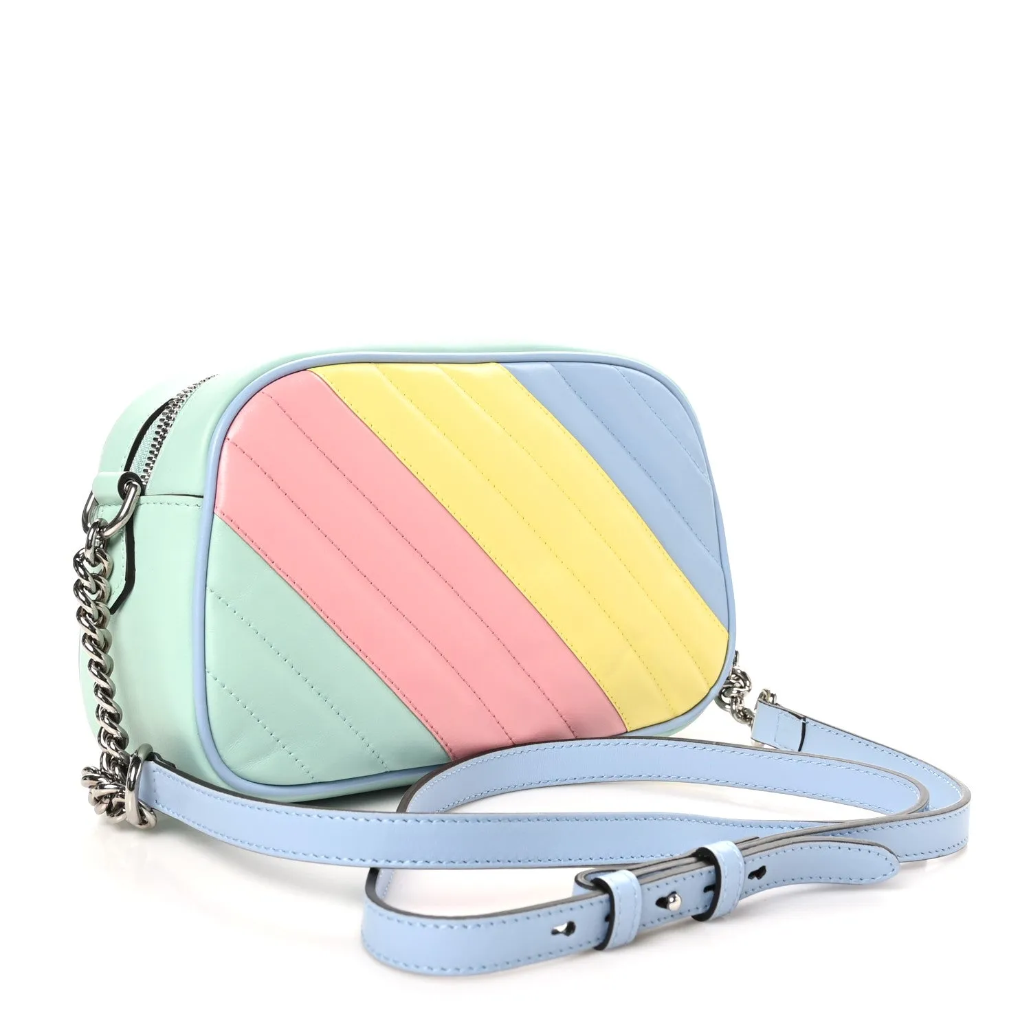 Gucci Calfskin Matelasse Diagonal Small