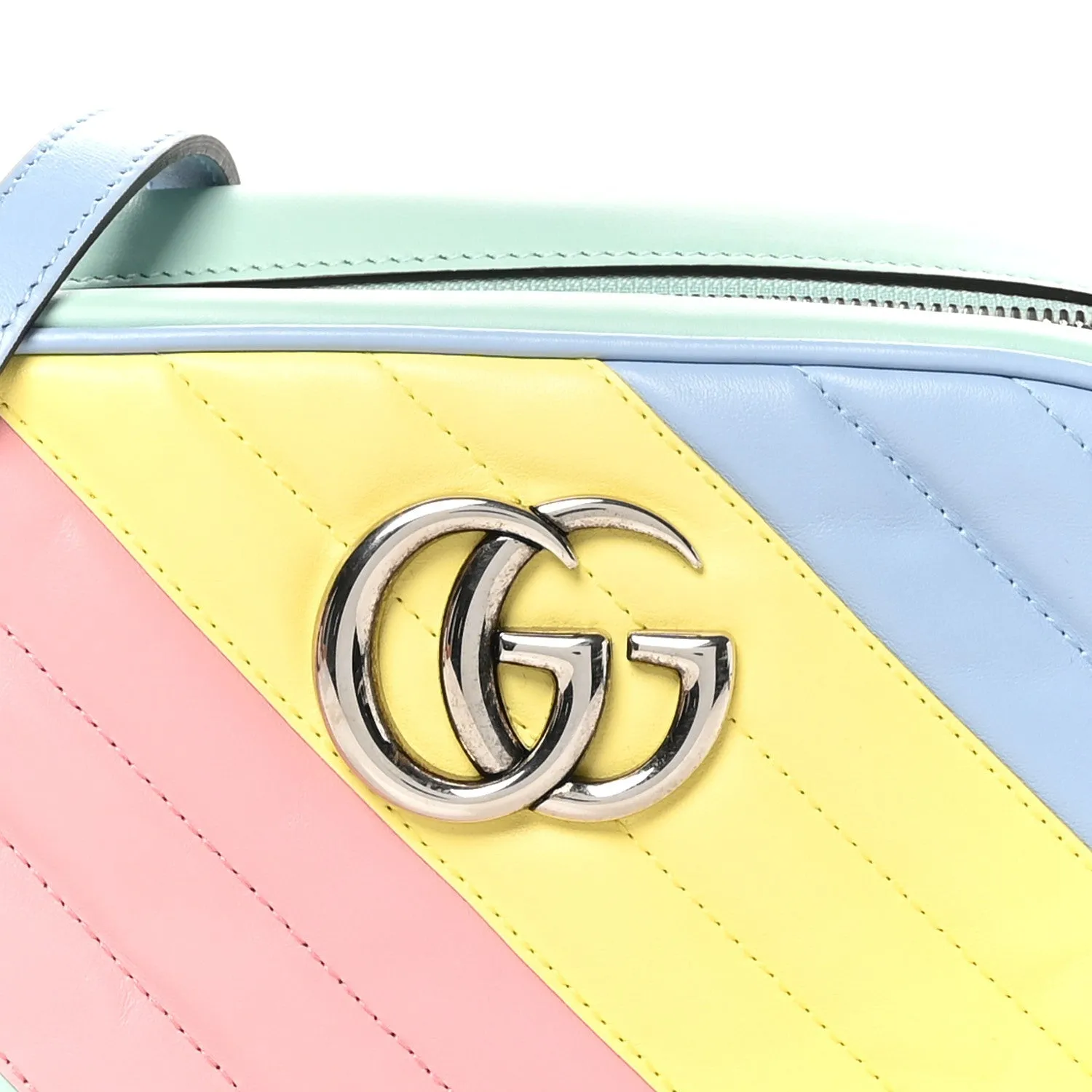 Gucci Calfskin Matelasse Diagonal Small