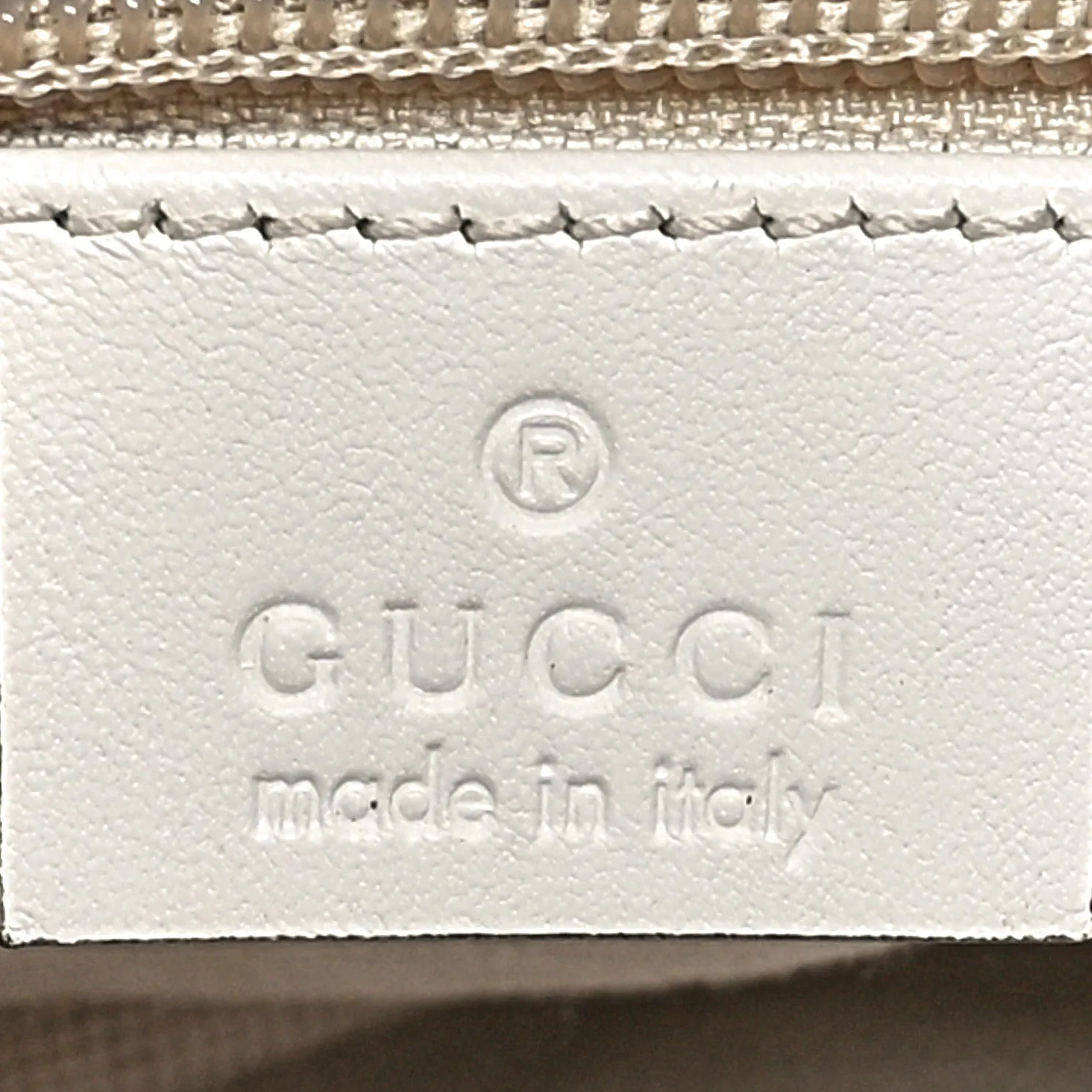 Gucci Canvas Heartbeat Print Medium Tote