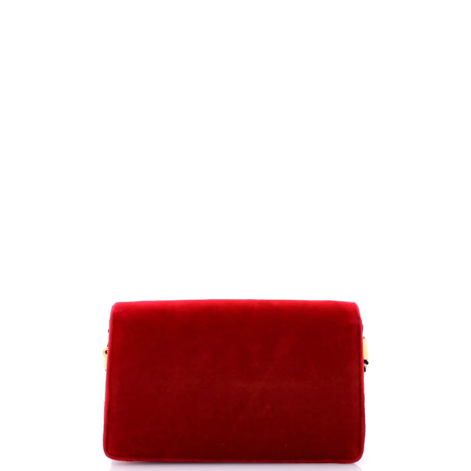 Gucci G Broadway Shoulder Bag Velvet