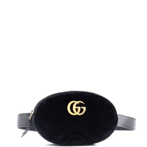 Gucci Gg Marmont Belt Bag Matelasse