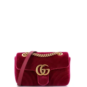 Gucci Gg Marmont Flap Bag Matelasse
