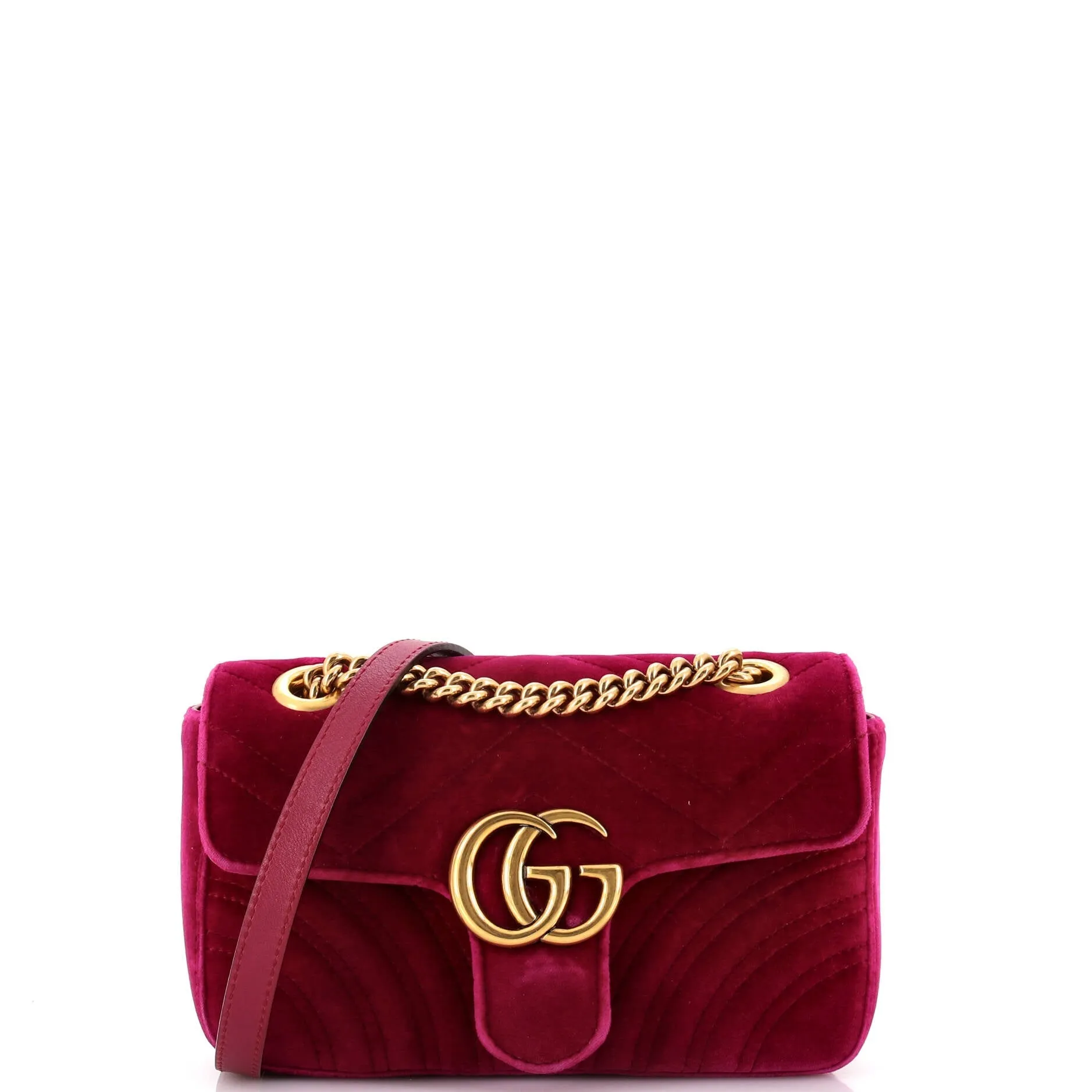 Gucci Gg Marmont Flap Bag Matelasse