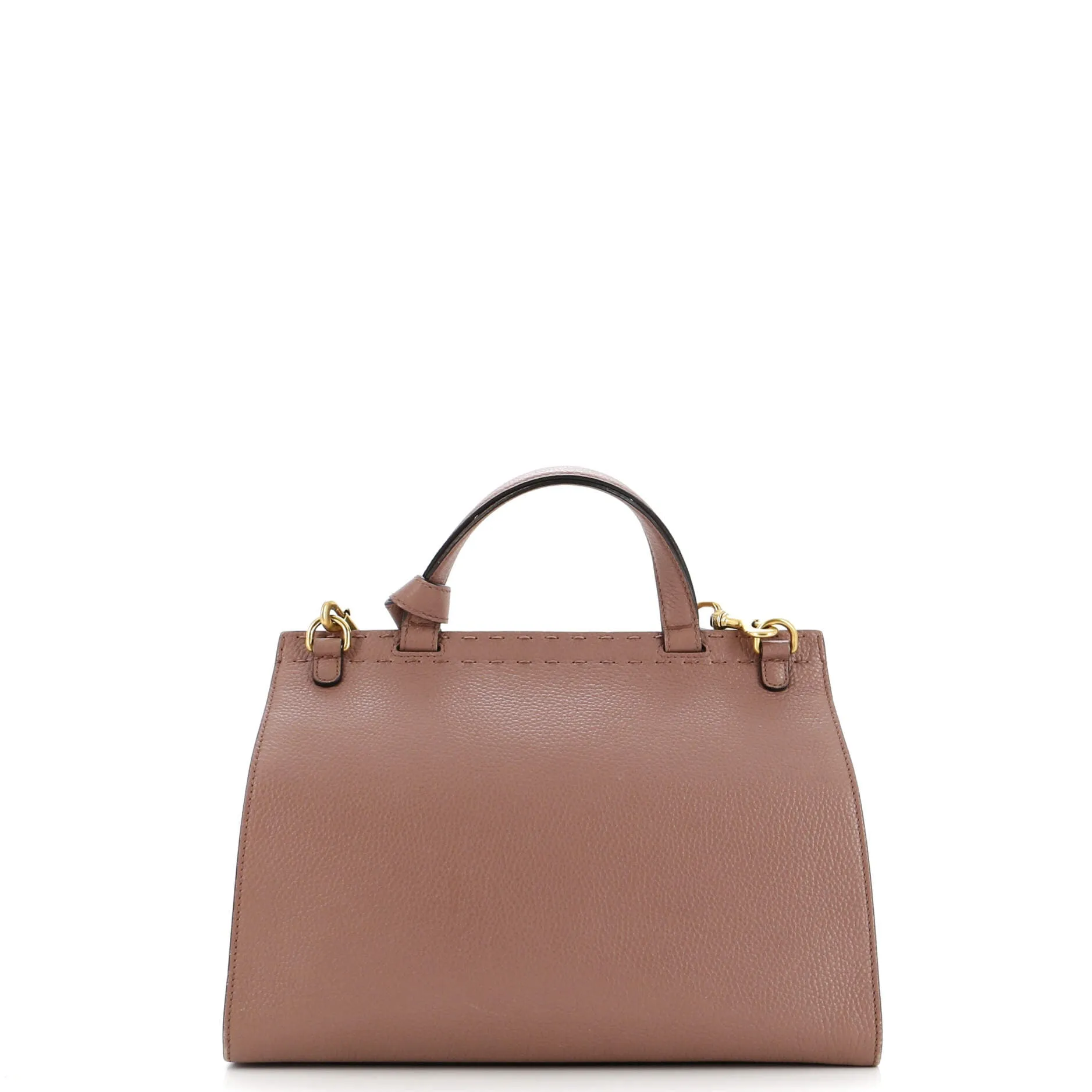 Gucci Gg Marmont Top Handle Bag Leather