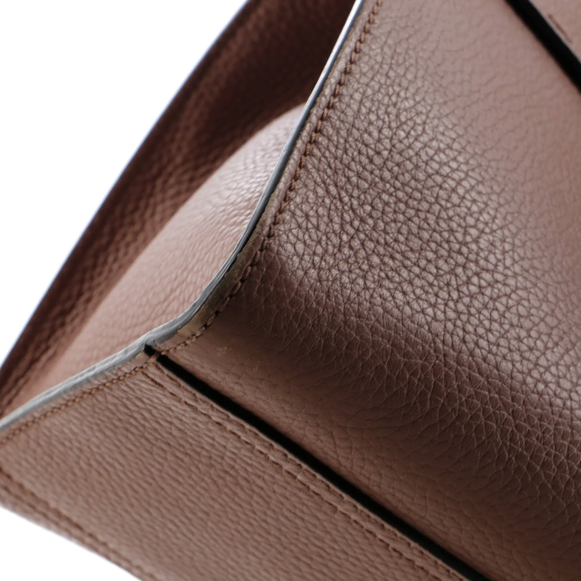 Gucci Gg Marmont Top Handle Bag Leather