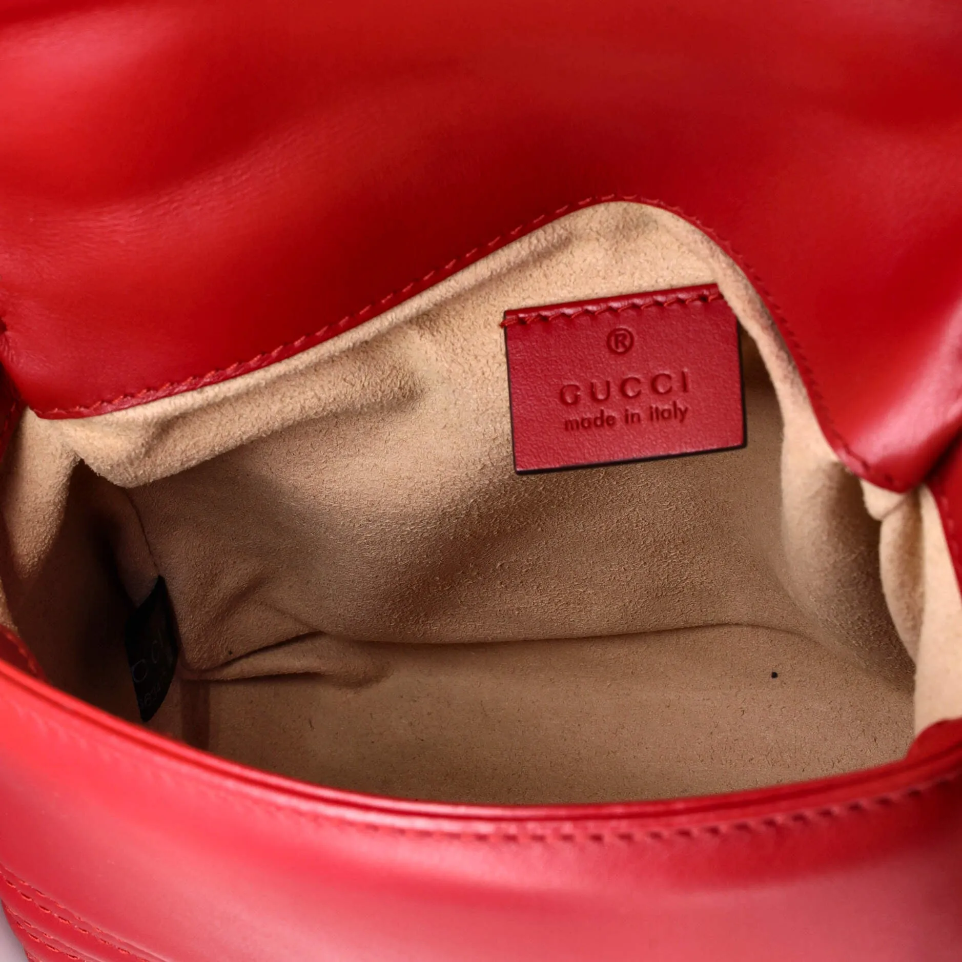 Gucci Gg Marmont Top Handle Flap Bag