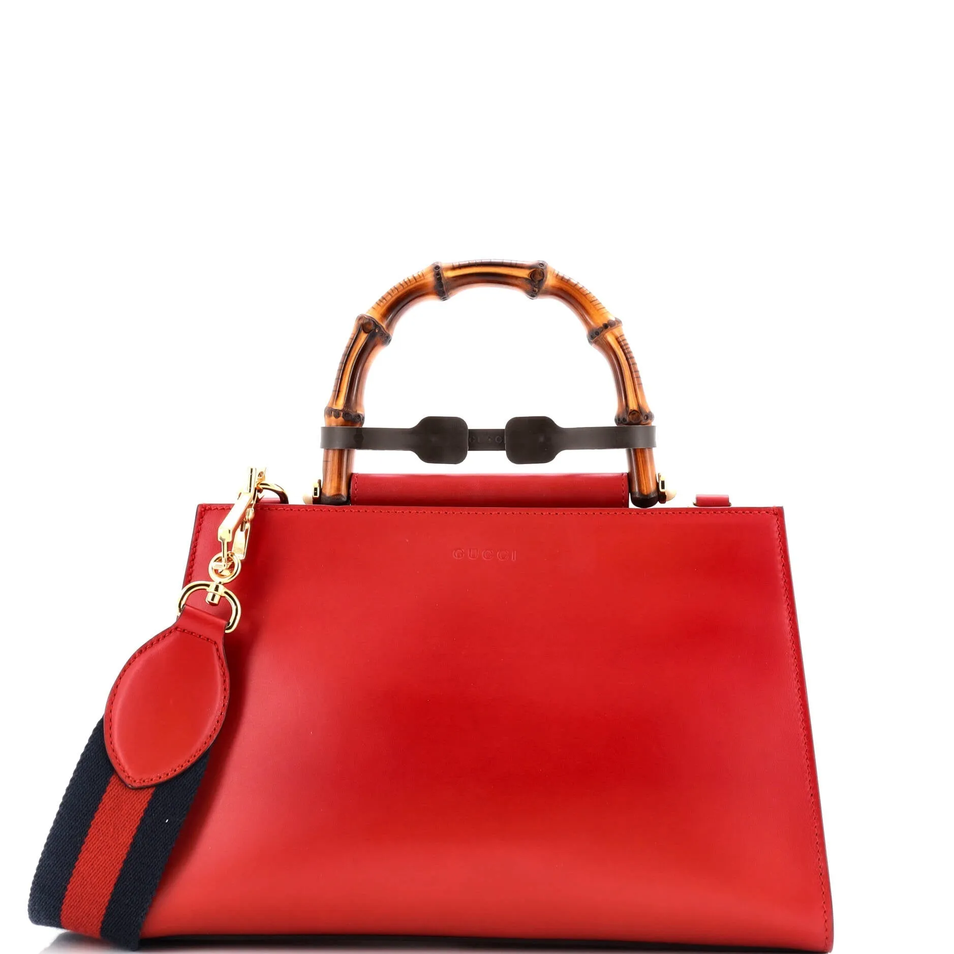 Gucci Nymphaea Top Handle Bag Leather