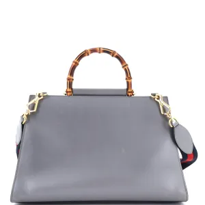 Gucci Nymphaea Top Handle Bag Leather