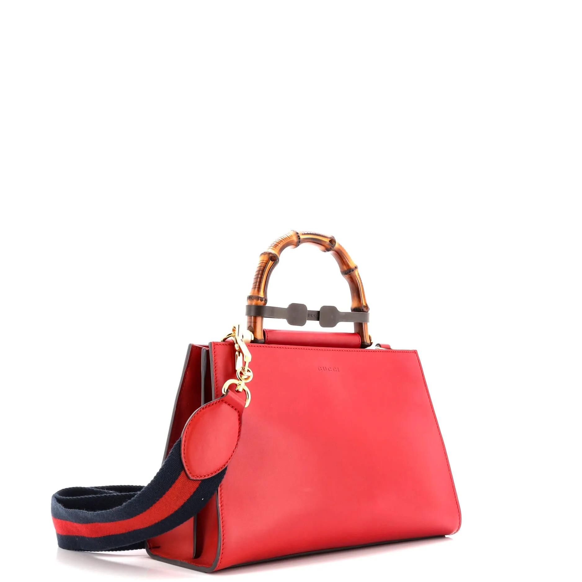 Gucci Nymphaea Top Handle Bag Leather