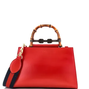 Gucci Nymphaea Top Handle Bag Leather