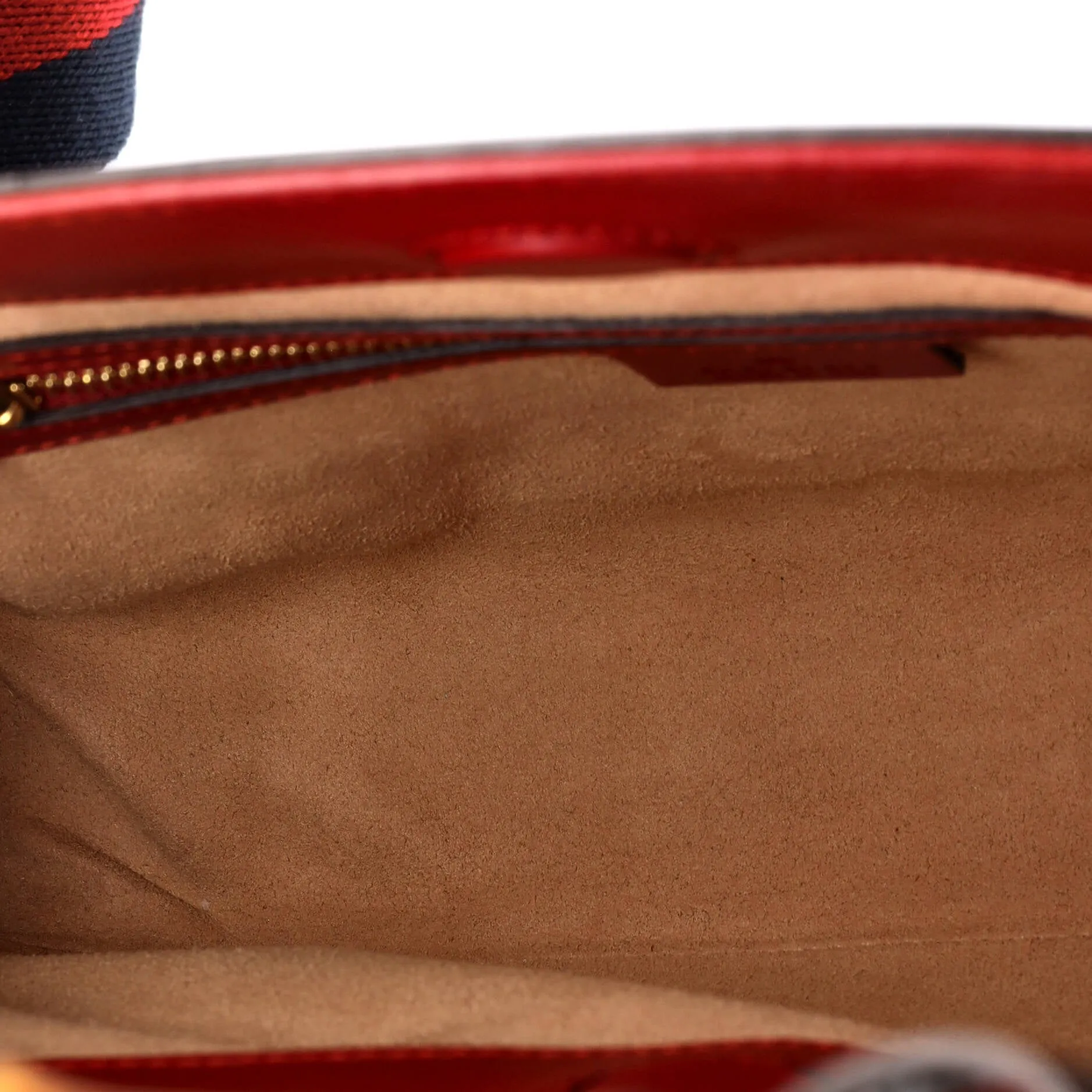 Gucci Nymphaea Top Handle Bag Leather