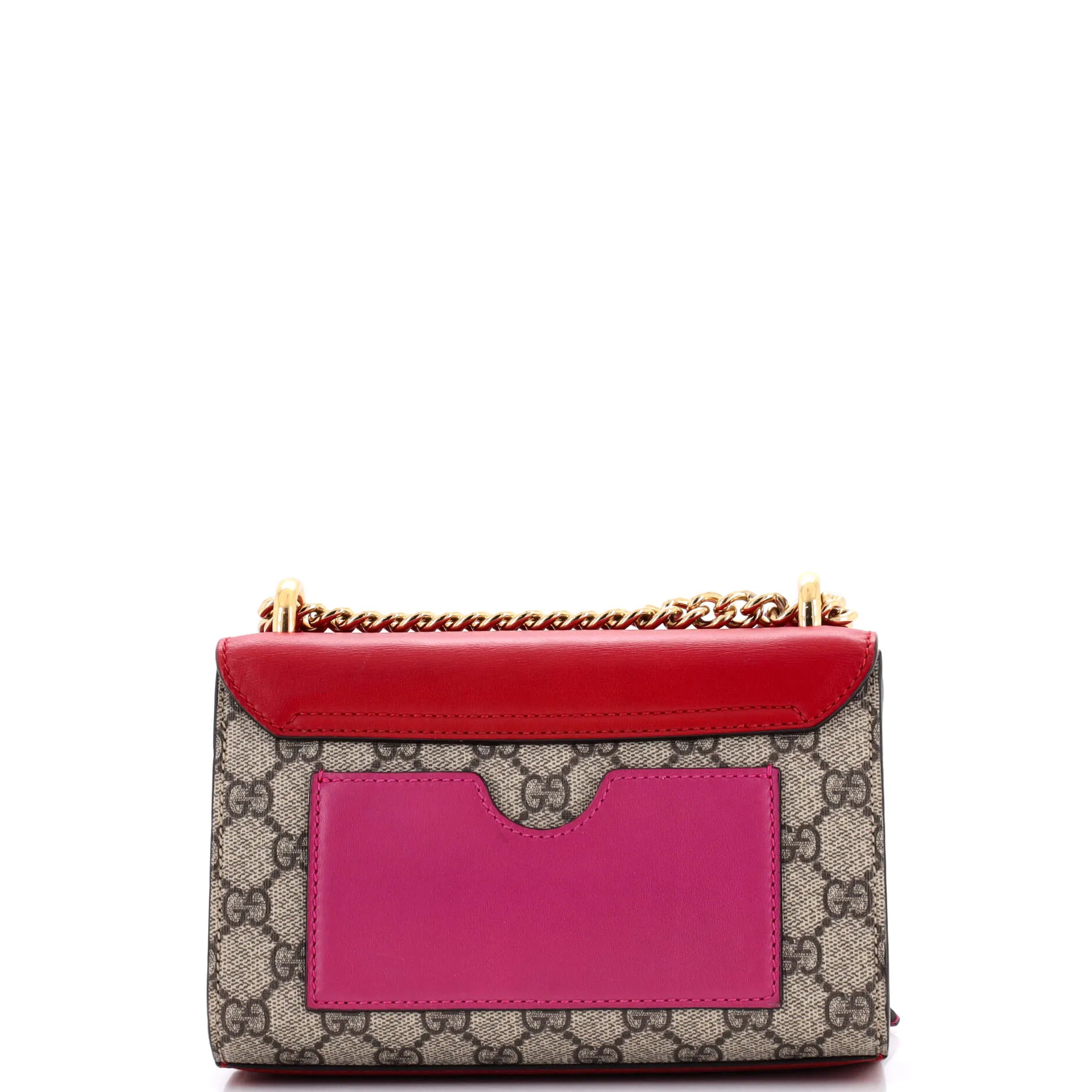 Gucci Padlock Shoulder Bag Gg Coated
