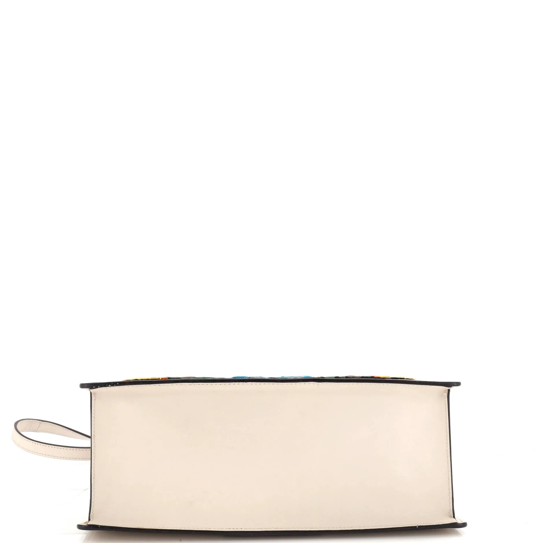 Gucci Sylvie Top Handle Bag Embroidered