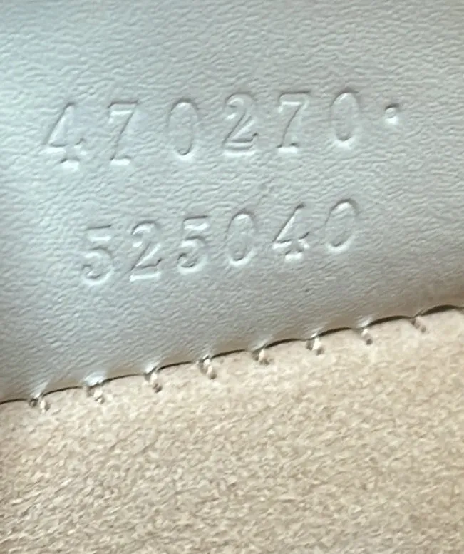 Gucci Sylvie Top Handle Bag Embroidered