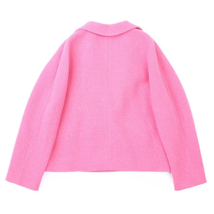 Gucci Tweed GG Interlocking Button Wool Jacket