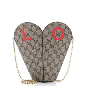 Gucci Valentine's Day Chain Heart Bag