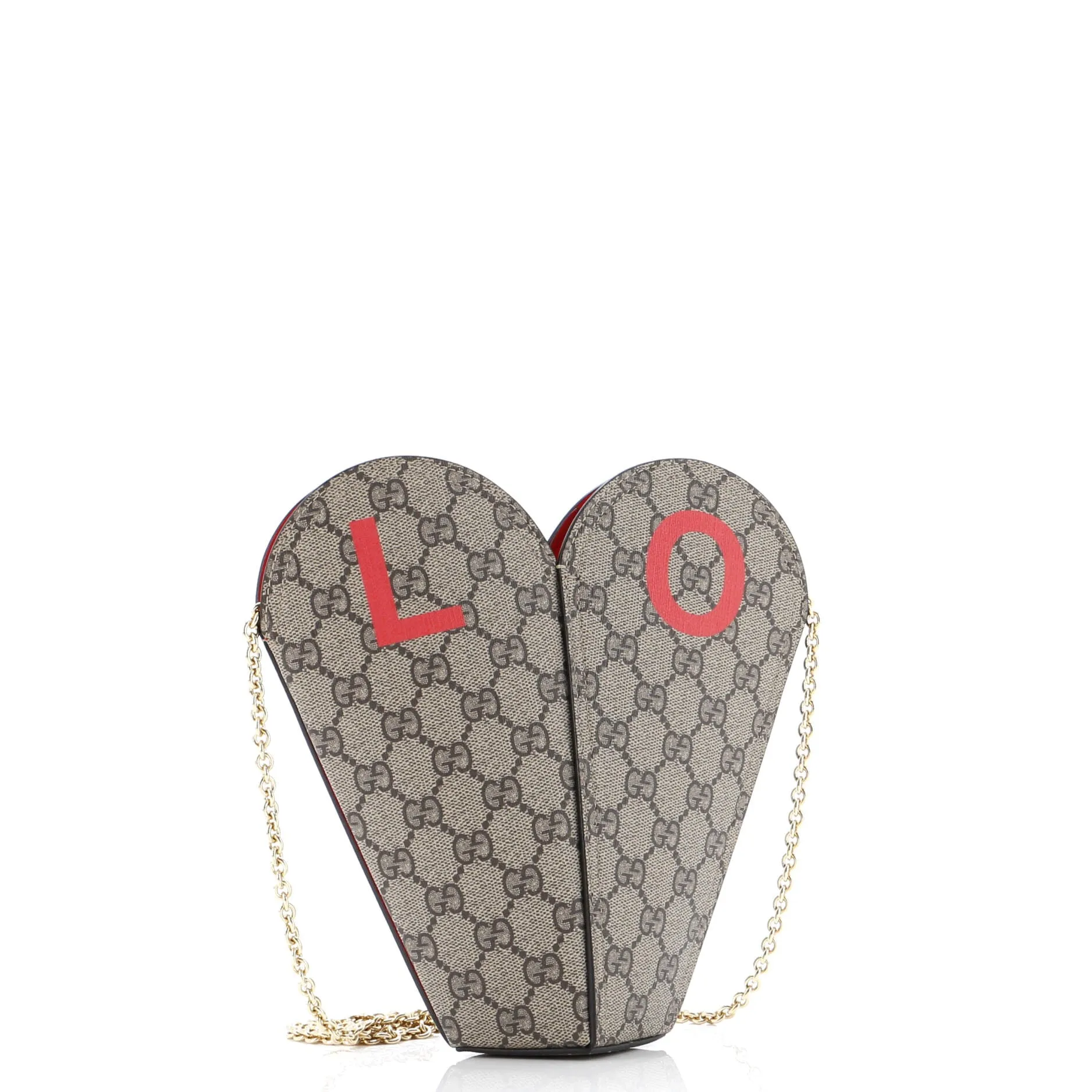 Gucci Valentine's Day Chain Heart Bag