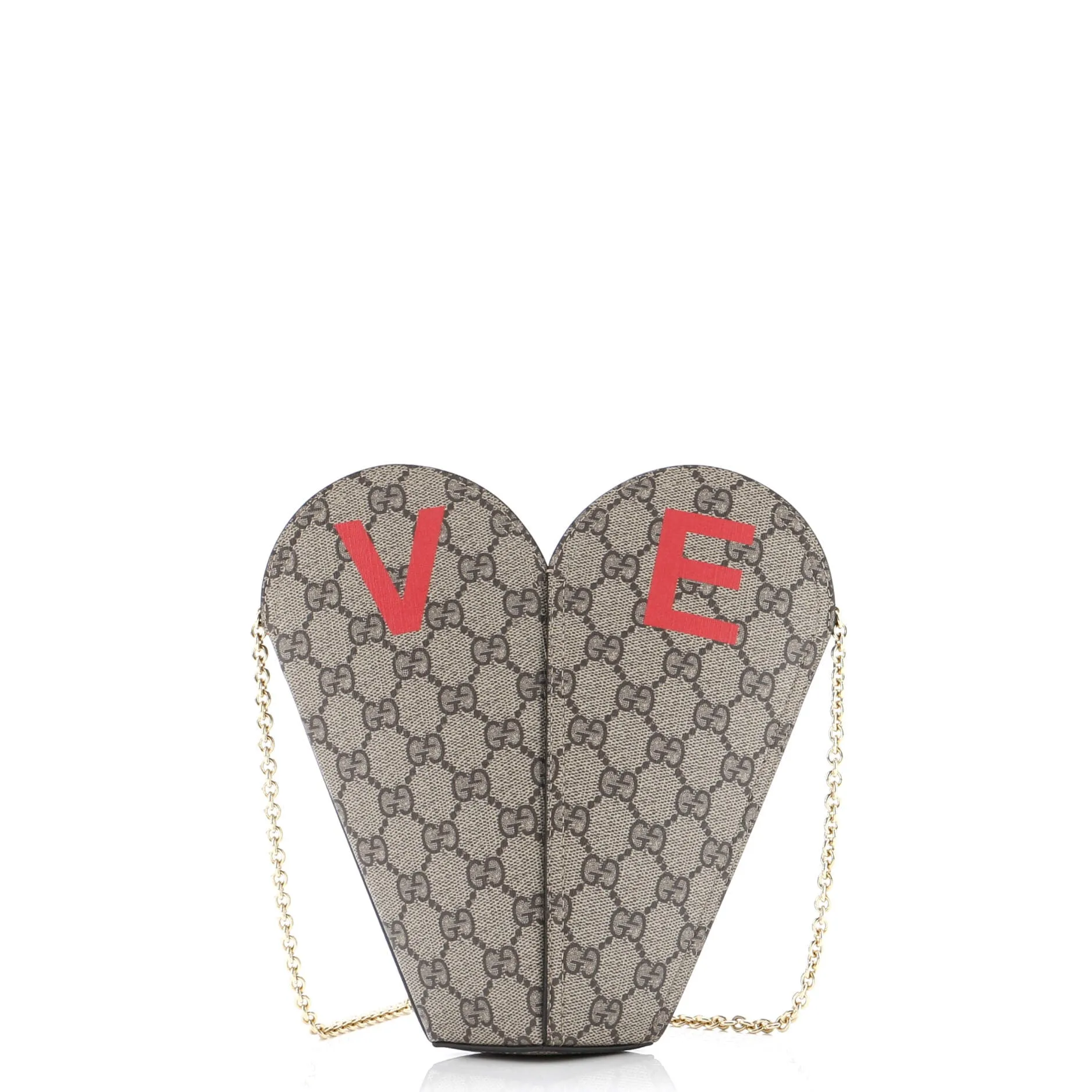 Gucci Valentine's Day Chain Heart Bag